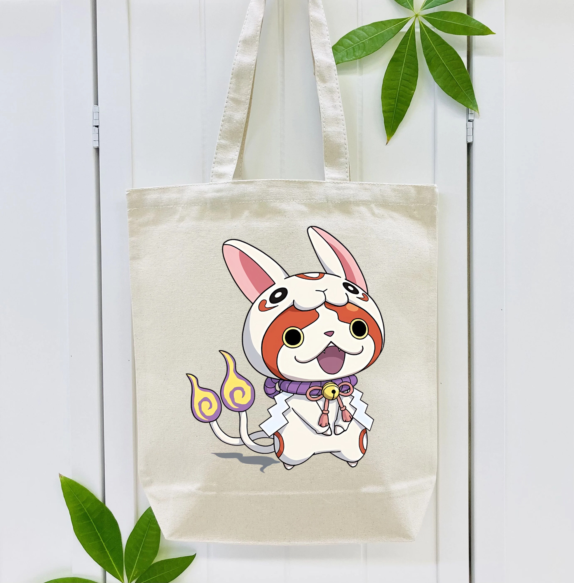 妖怪ウォッチ Yo-kai Watch 縦型キャンバス生地手提げバッグ　トートバッグ