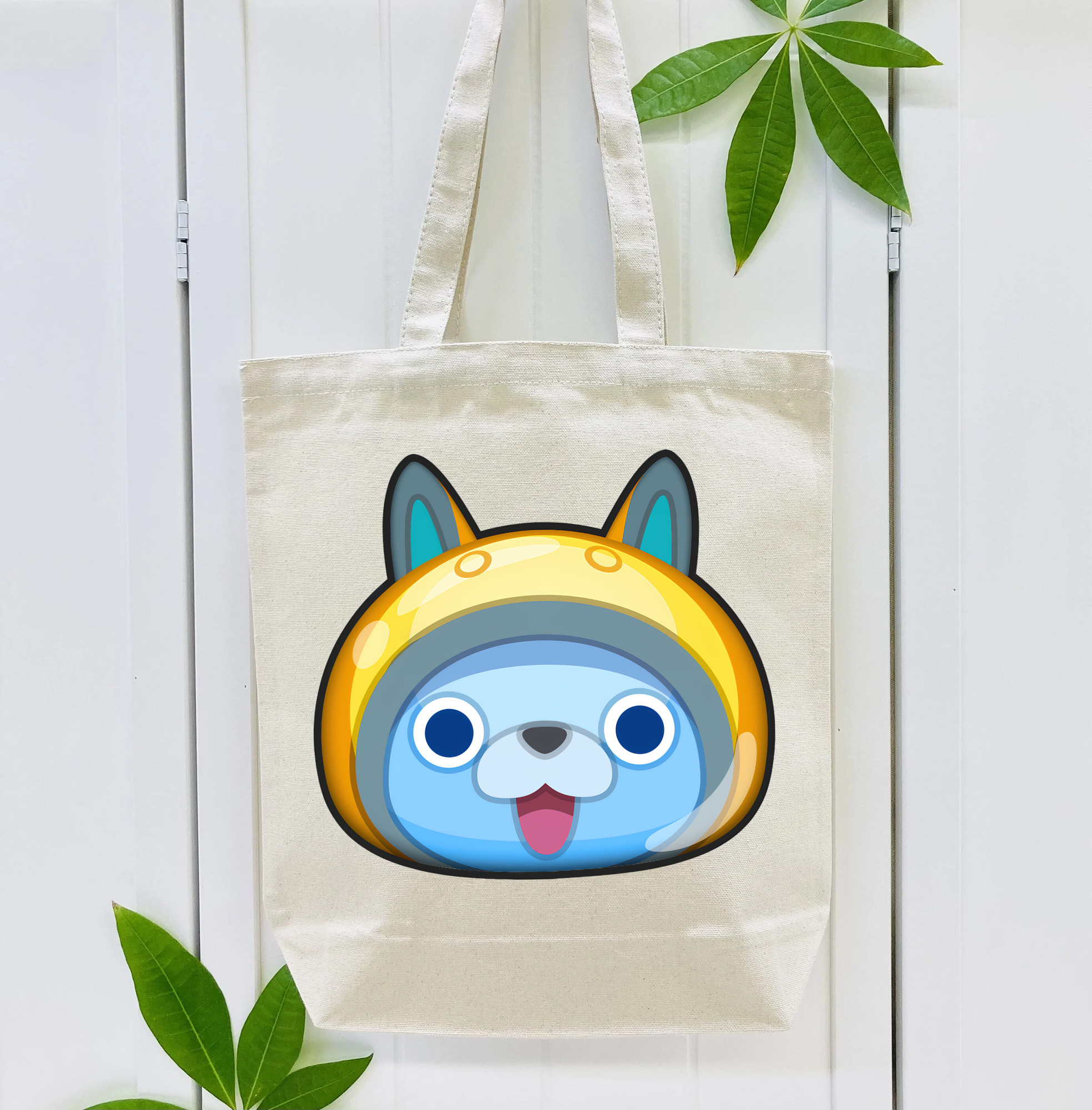 妖怪ウォッチ Yo-kai Watch 縦型キャンバス生地手提げバッグ　トートバッグ