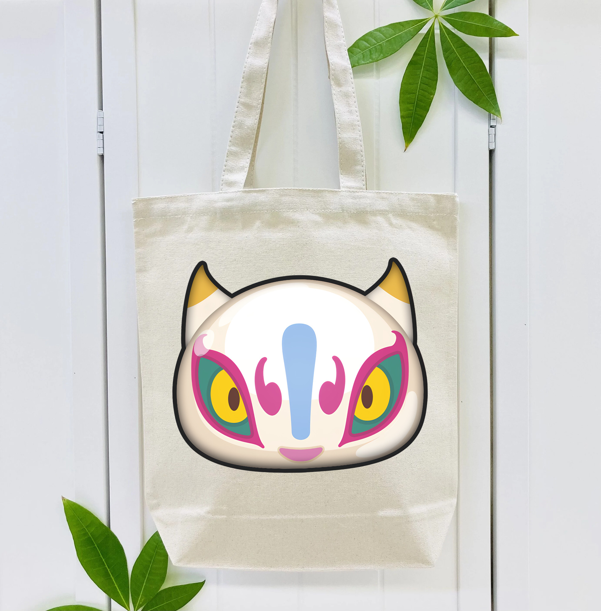 妖怪ウォッチ Yo-kai Watch 縦型キャンバス生地手提げバッグ　トートバッグ