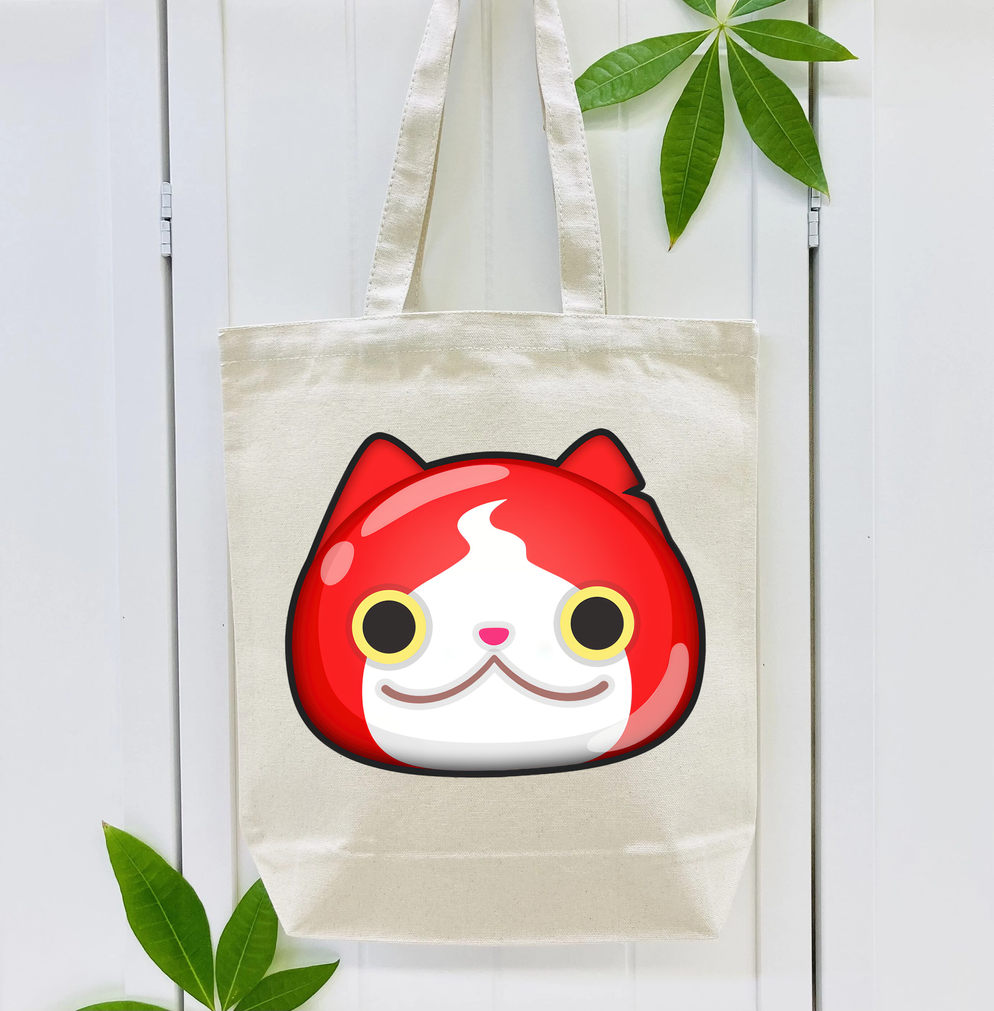 妖怪ウォッチ Yo-kai Watch 縦型キャンバス生地手提げバッグ　トートバッグ