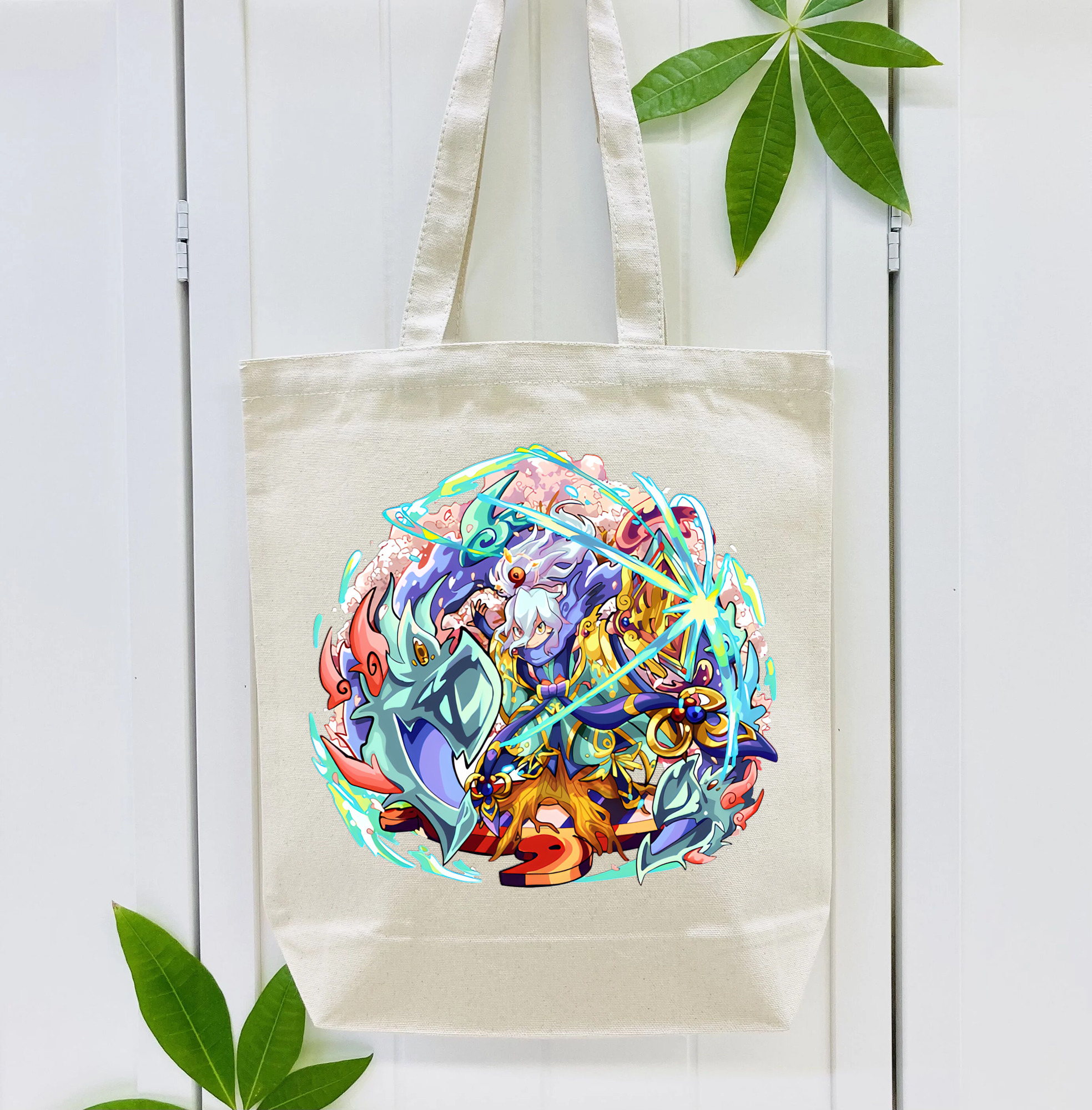 妖怪ウォッチ Yo-kai Watch 縦型キャンバス生地手提げバッグ　トートバッグ