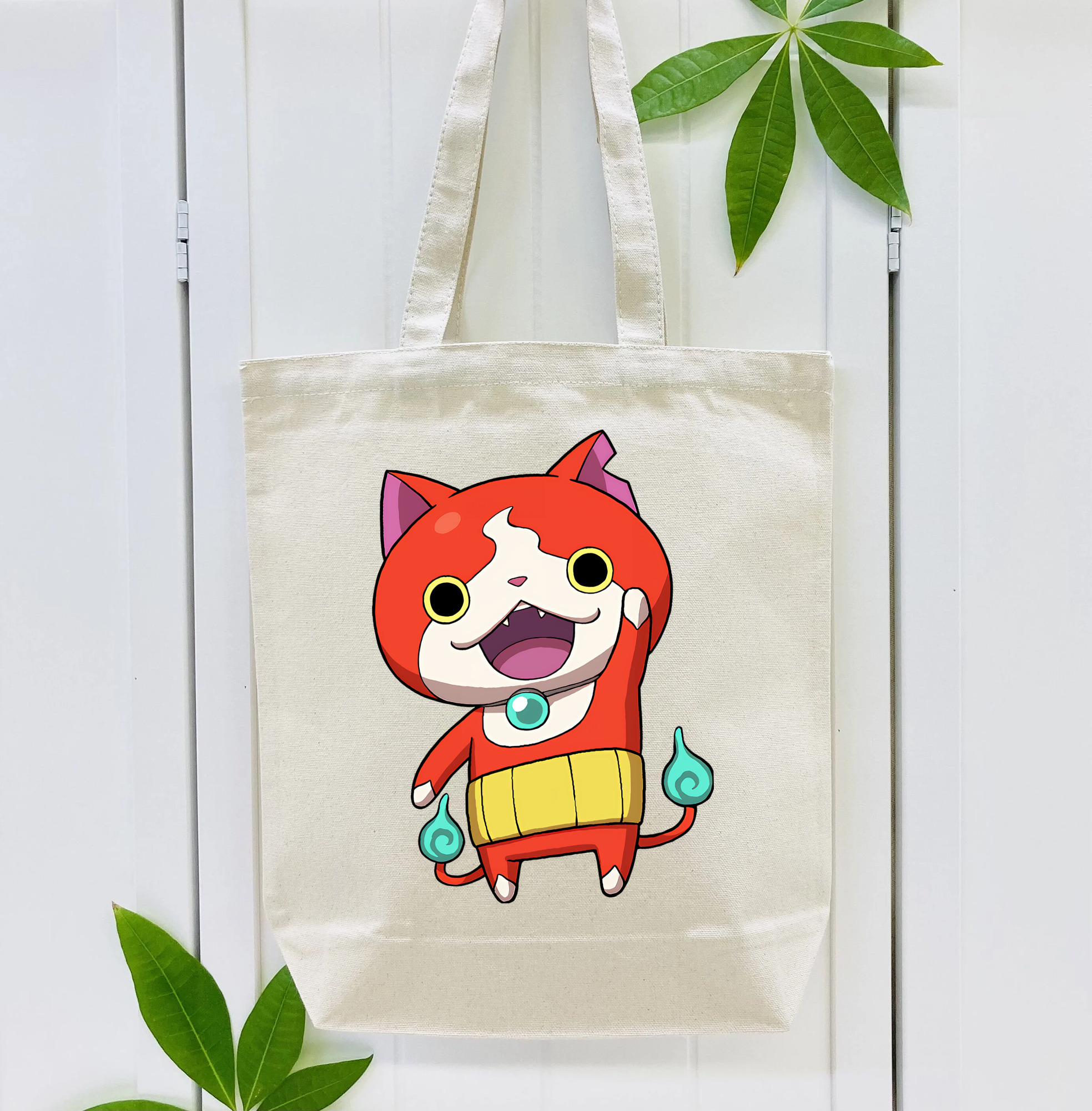 妖怪ウォッチ Yo-kai Watch 縦型キャンバス生地手提げバッグ　トートバッグ