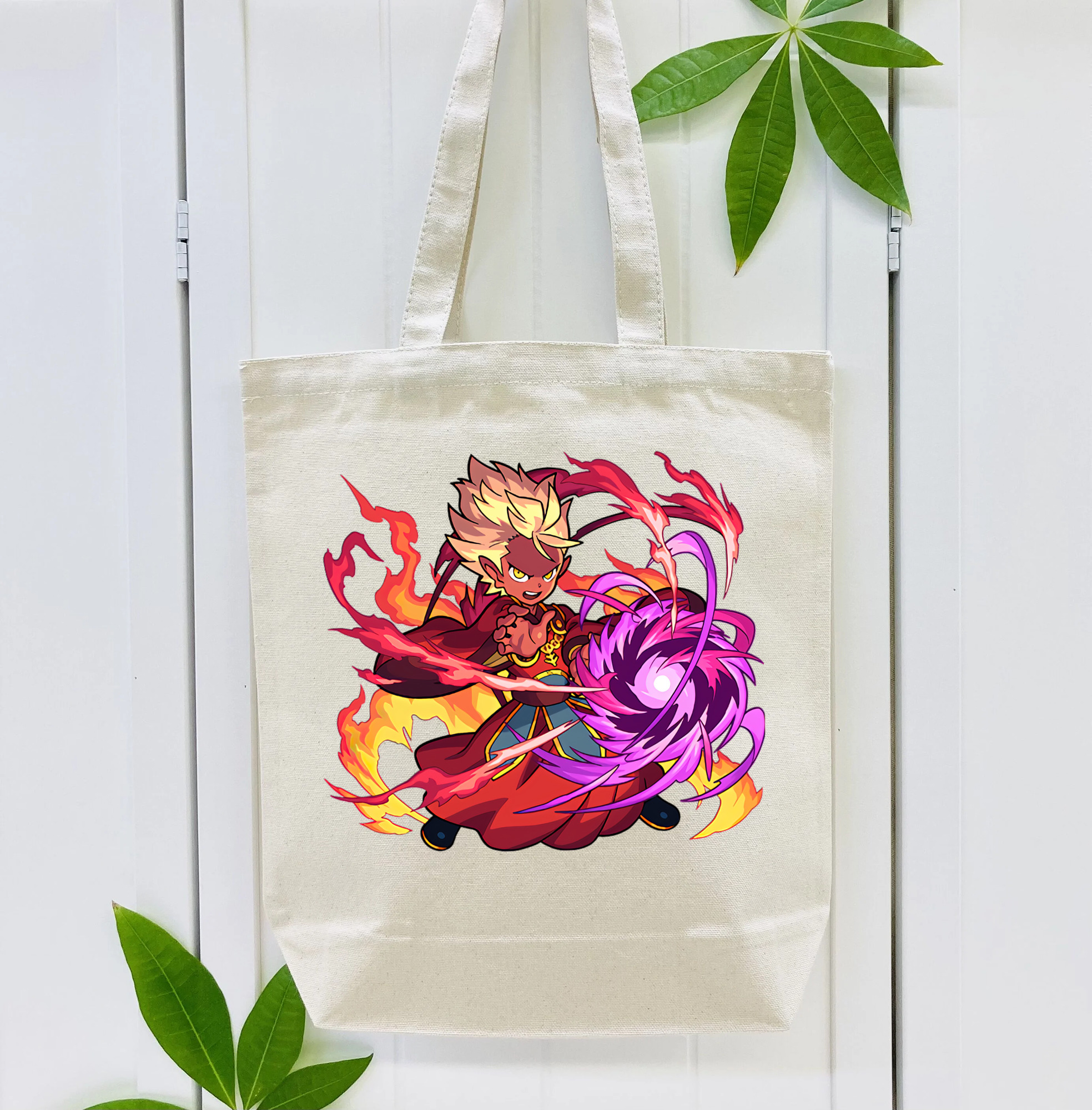 妖怪ウォッチ Yo-kai Watch 縦型キャンバス生地手提げバッグ　トートバッグ