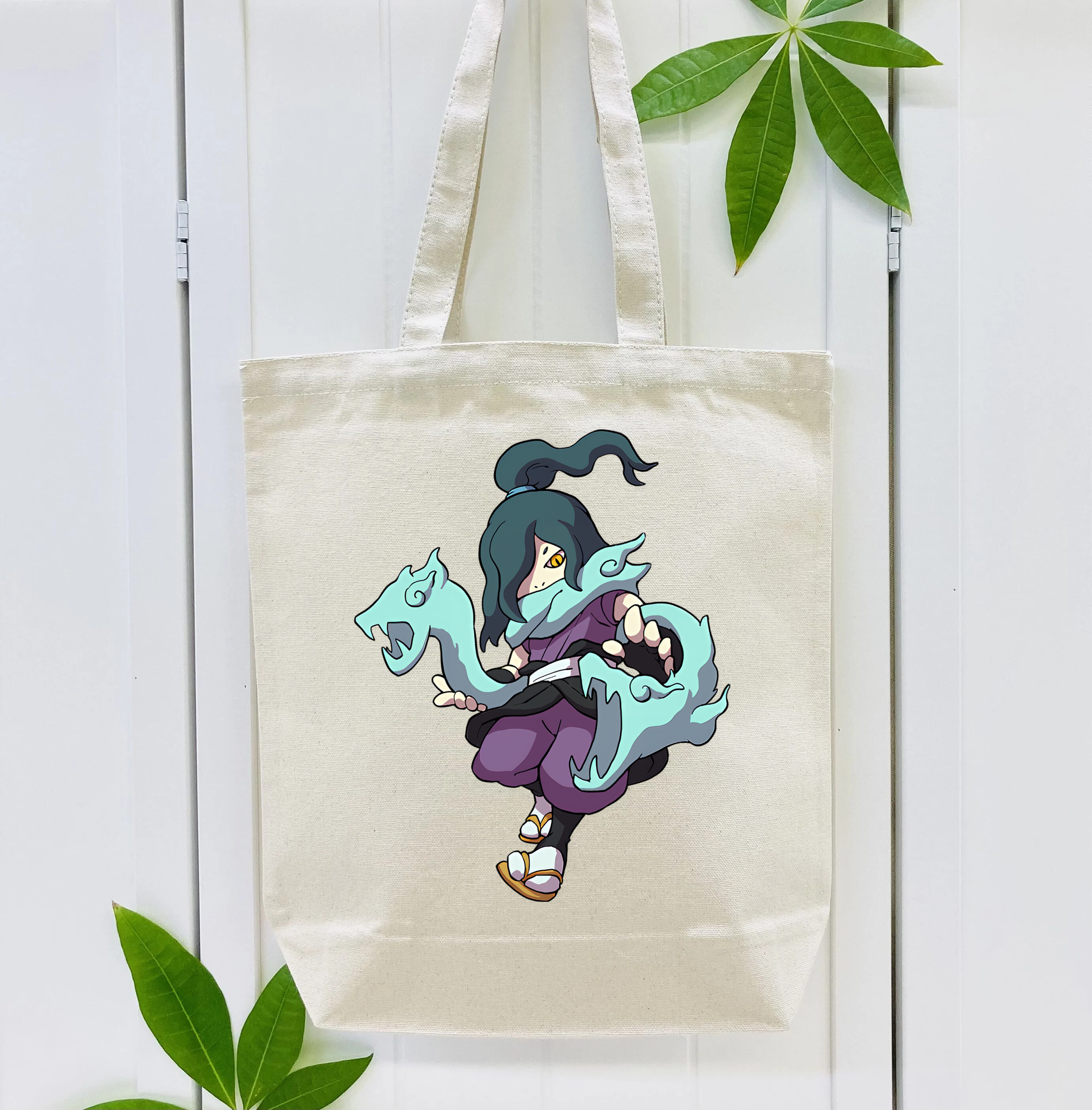 妖怪ウォッチ Yo-kai Watch 縦型キャンバス生地手提げバッグ　トートバッグ