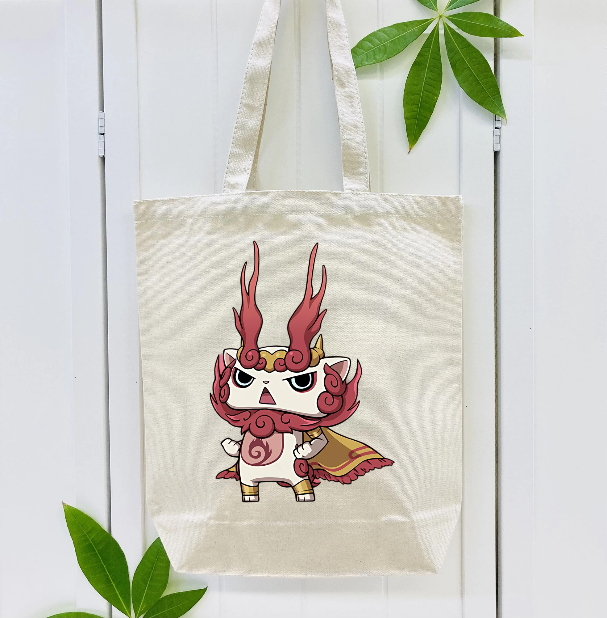 妖怪ウォッチ Yo-kai Watch 縦型キャンバス生地手提げバッグ　トートバッグ