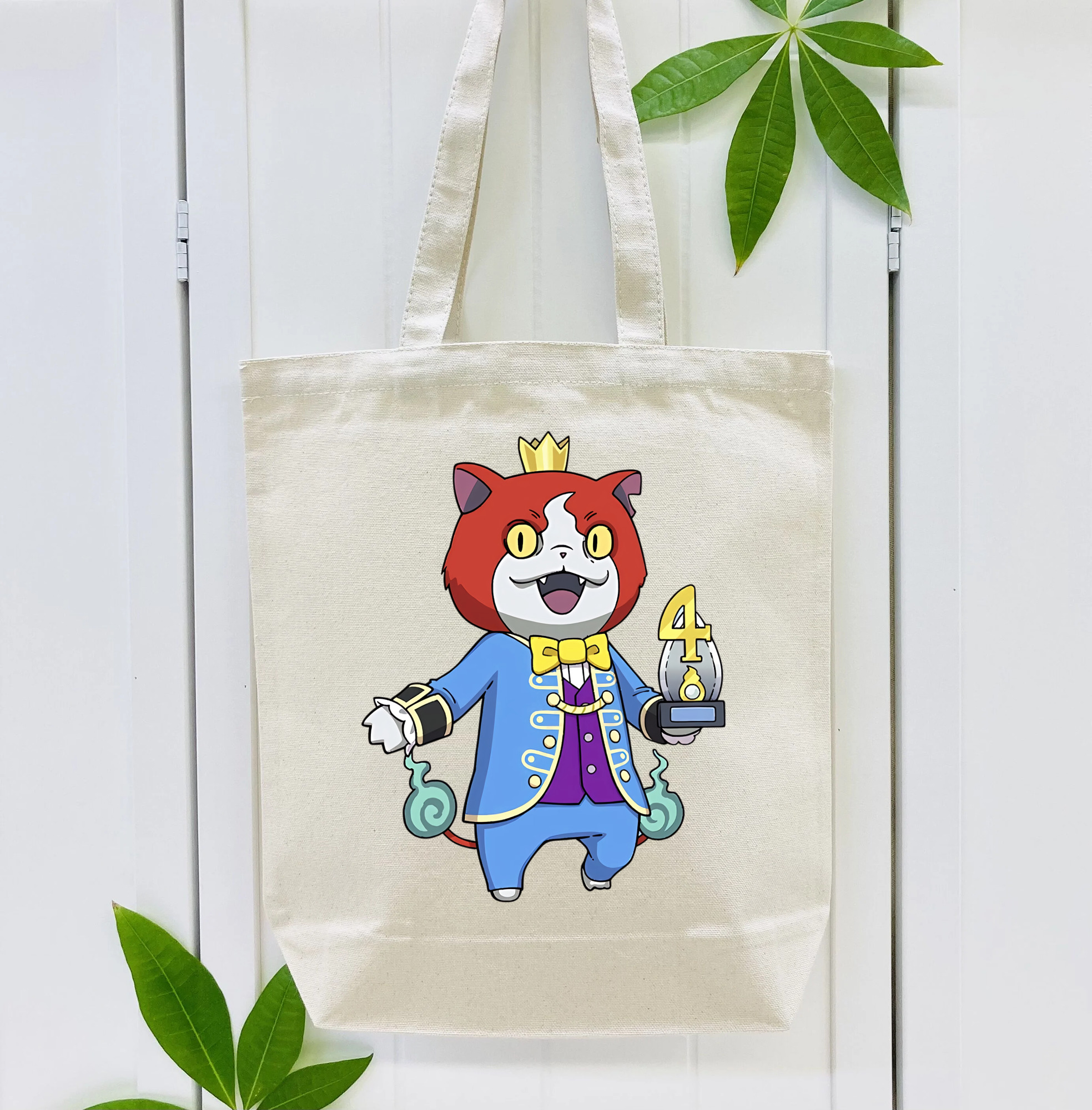 妖怪ウォッチ Yo-kai Watch 縦型キャンバス生地手提げバッグ　トートバッグ