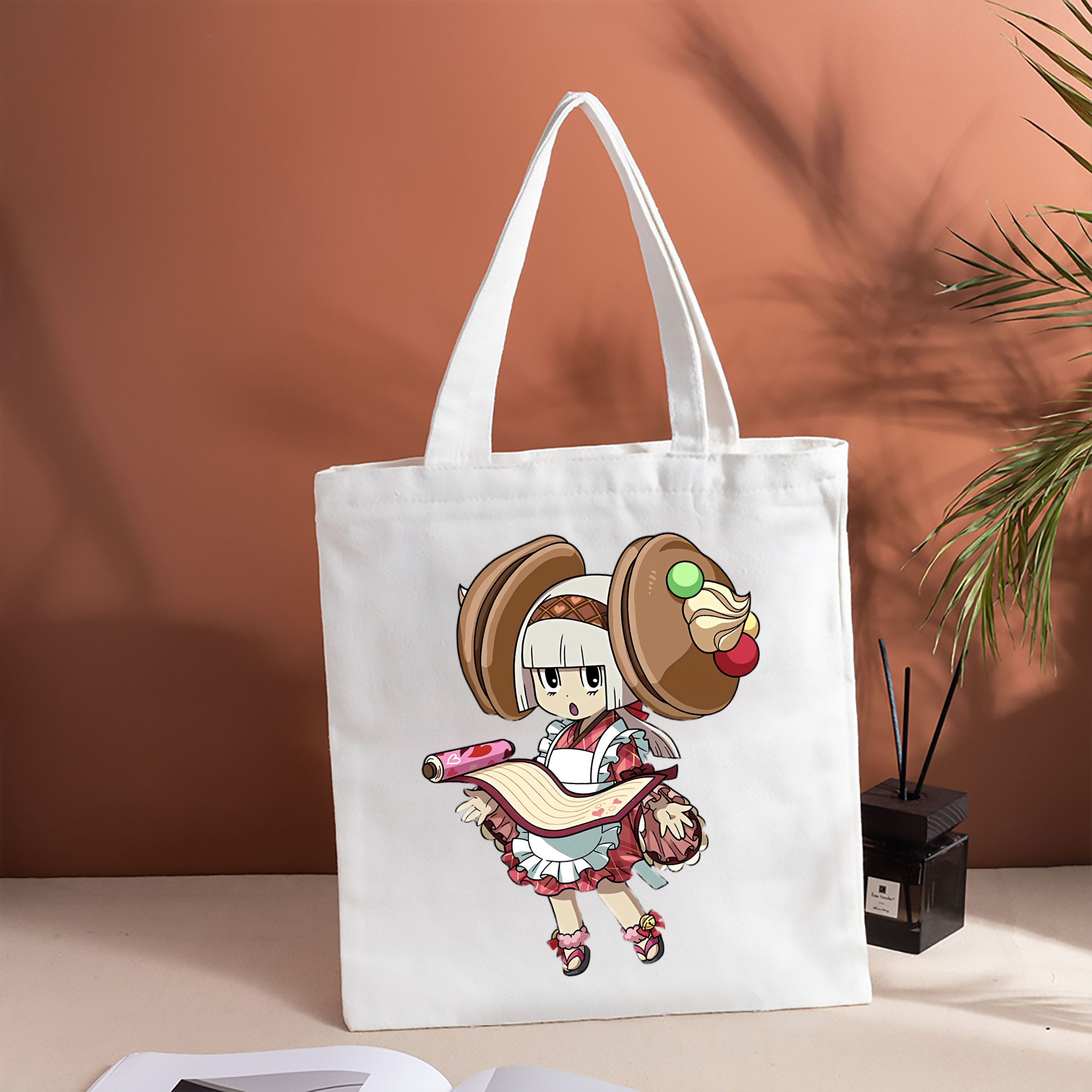 妖怪ウォッチ Yo-kai Watch 縦型キャンバス生地手提げバッグ　トートバッグ