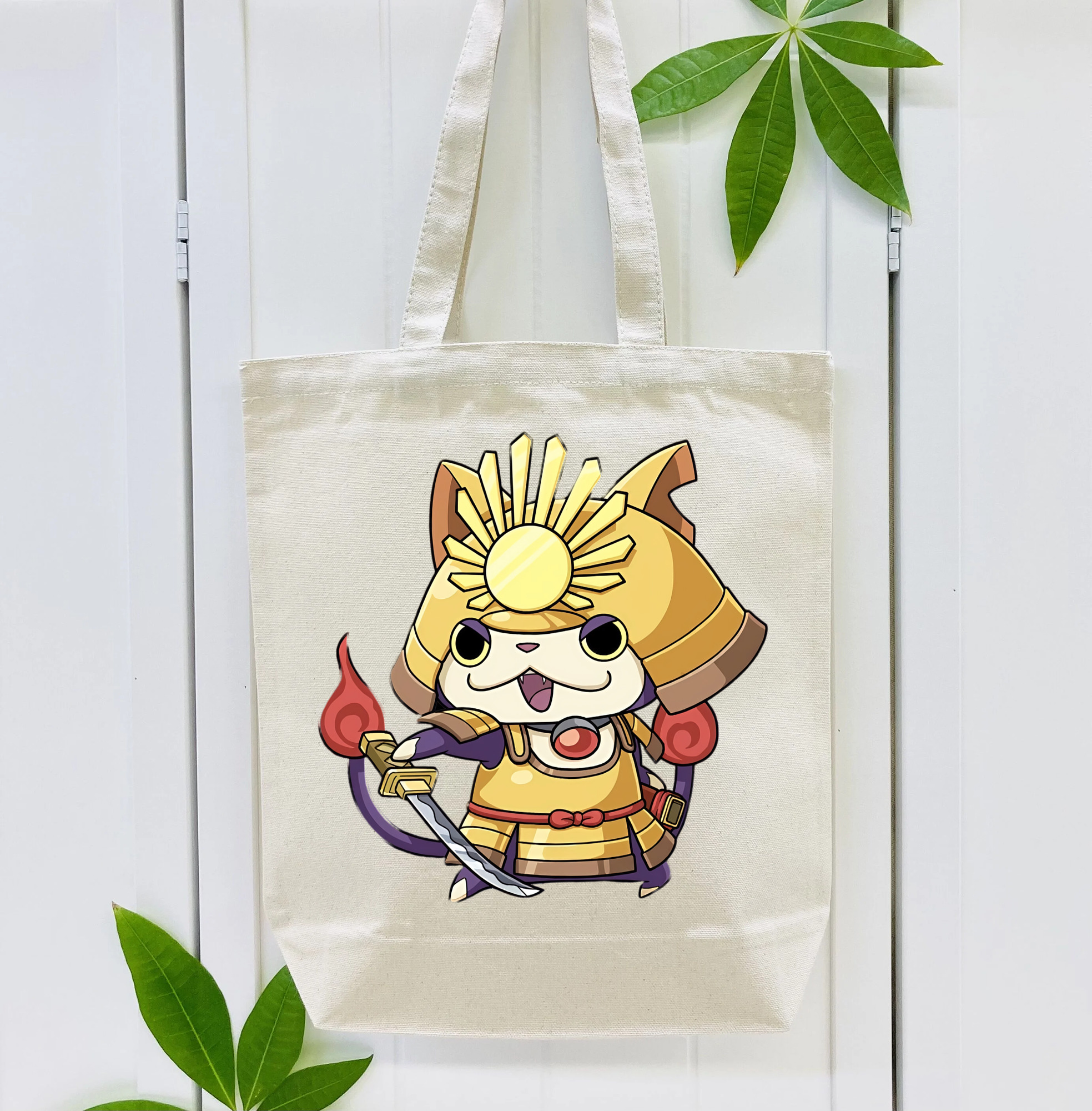 妖怪ウォッチ Yo-kai Watch 縦型キャンバス生地手提げバッグ　トートバッグ
