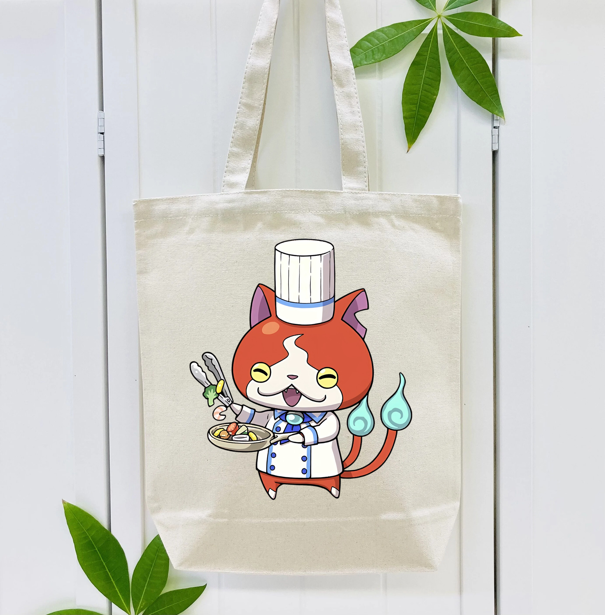 妖怪ウォッチ Yo-kai Watch 縦型キャンバス生地手提げバッグ　トートバッグ