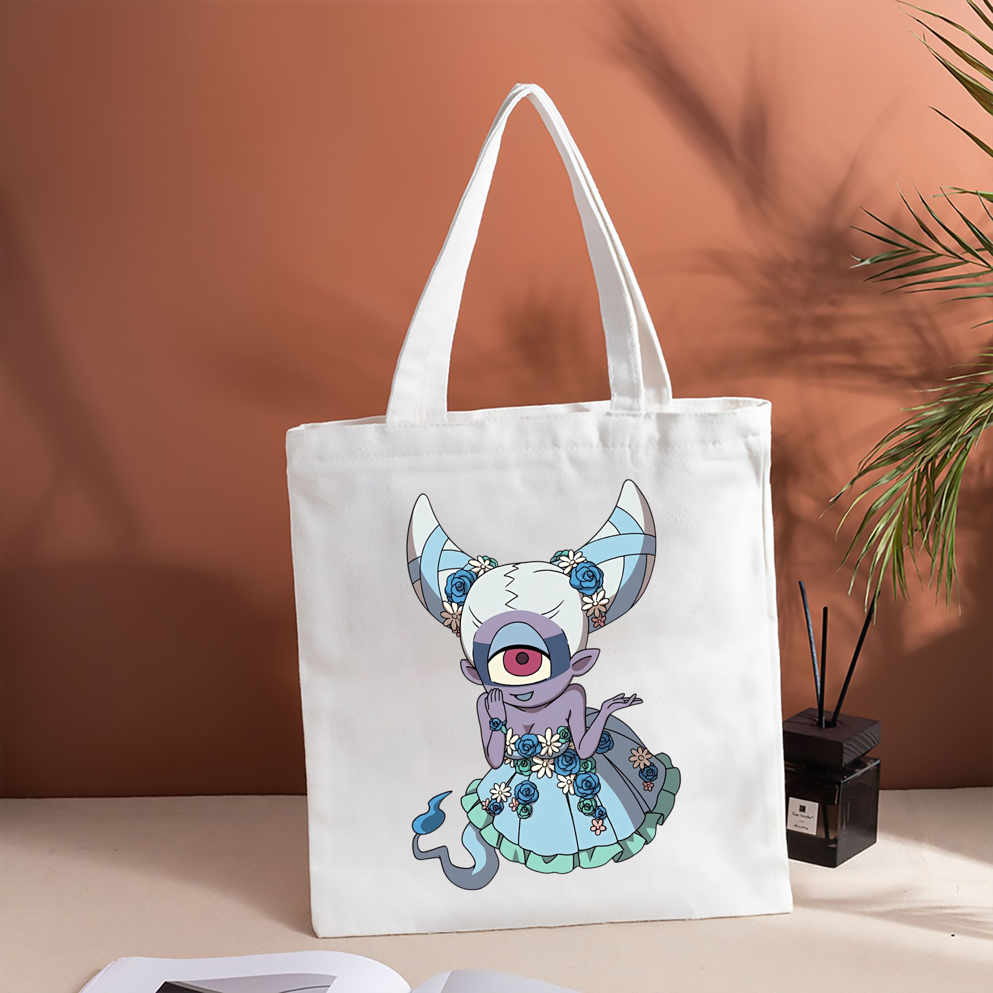 妖怪ウォッチ Yo-kai Watch 縦型キャンバス生地手提げバッグ　トートバッグ