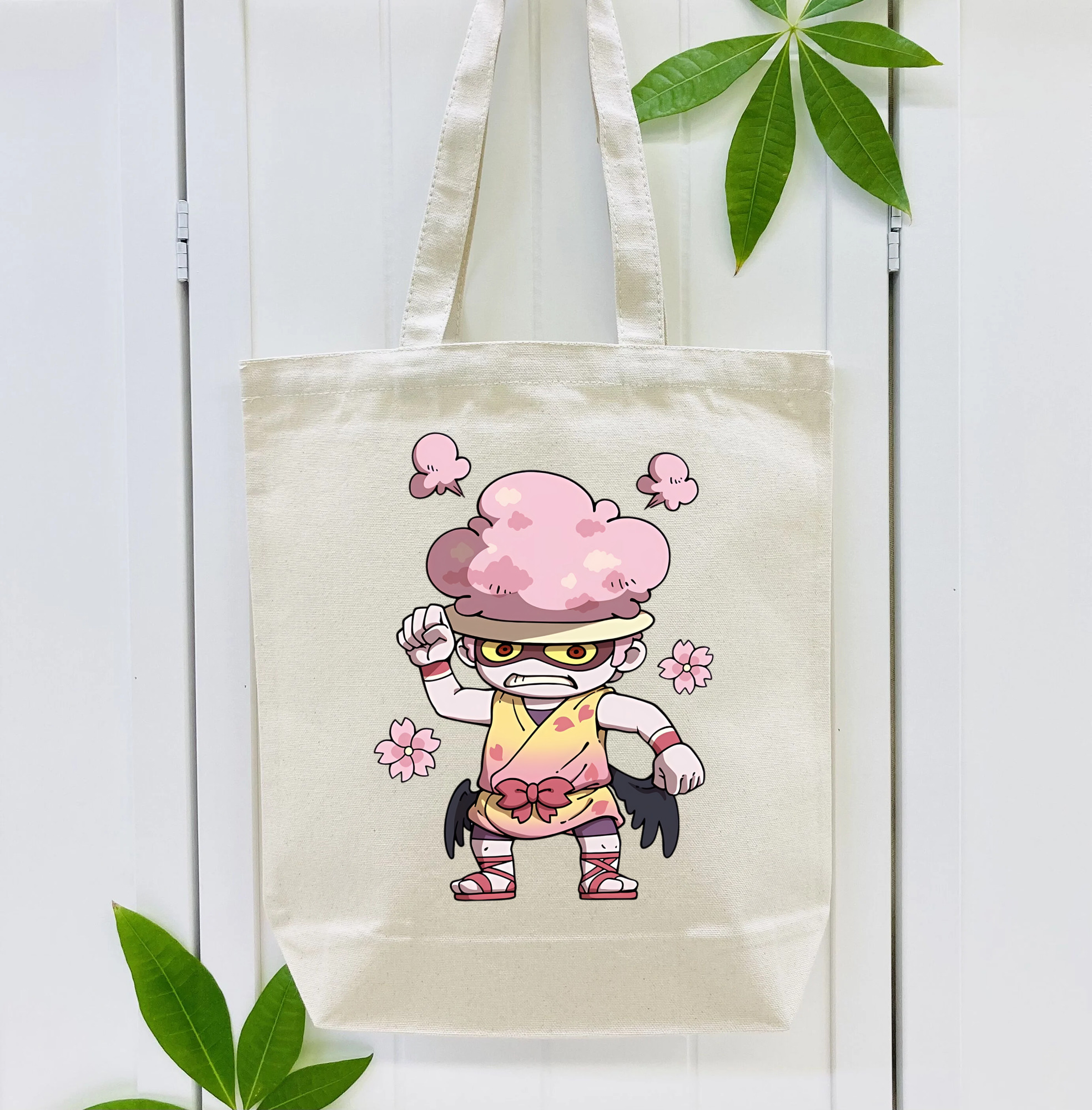 妖怪ウォッチ Yo-kai Watch 縦型キャンバス生地手提げバッグ　トートバッグ