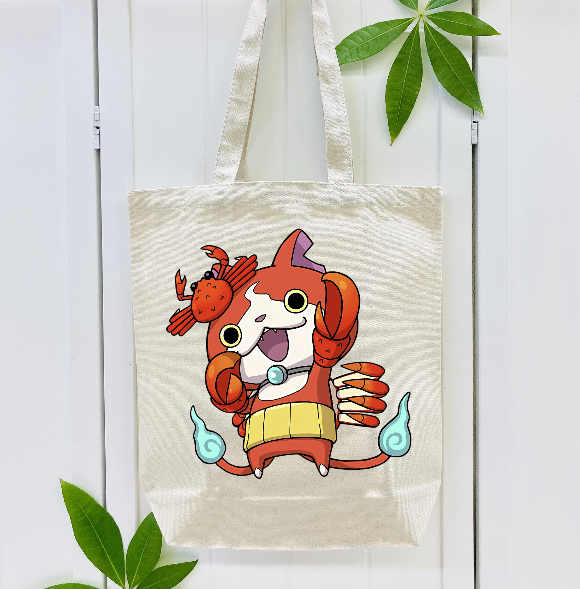 妖怪ウォッチ Yo-kai Watch 縦型キャンバス生地手提げバッグ　トートバッグ