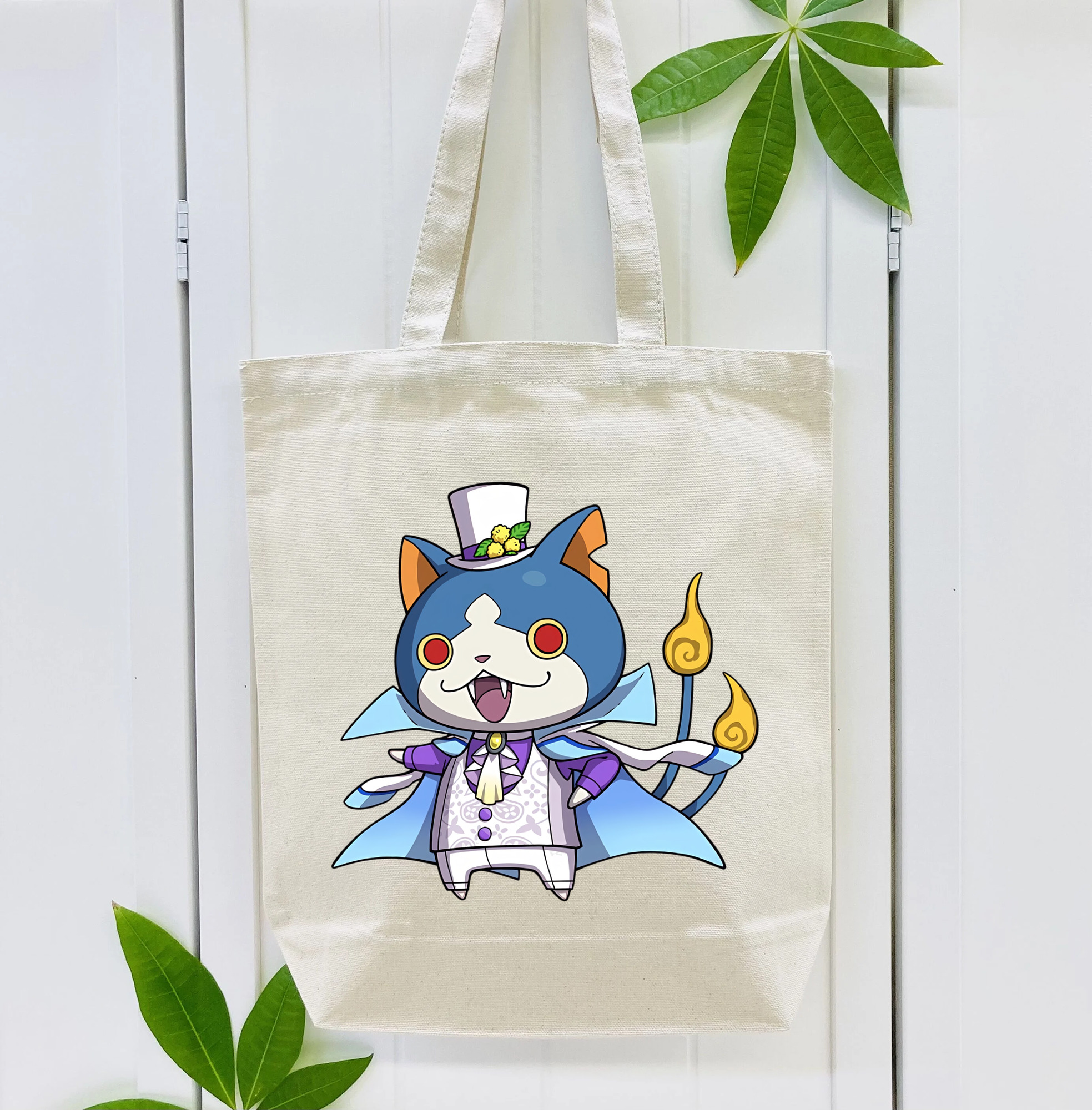 妖怪ウォッチ Yo-kai Watch 縦型キャンバス生地手提げバッグ　トートバッグ