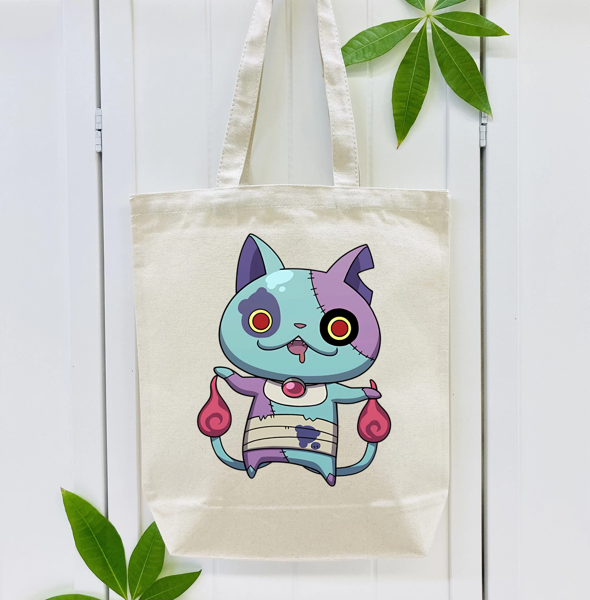 妖怪ウォッチ Yo-kai Watch 縦型キャンバス生地手提げバッグ　トートバッグ