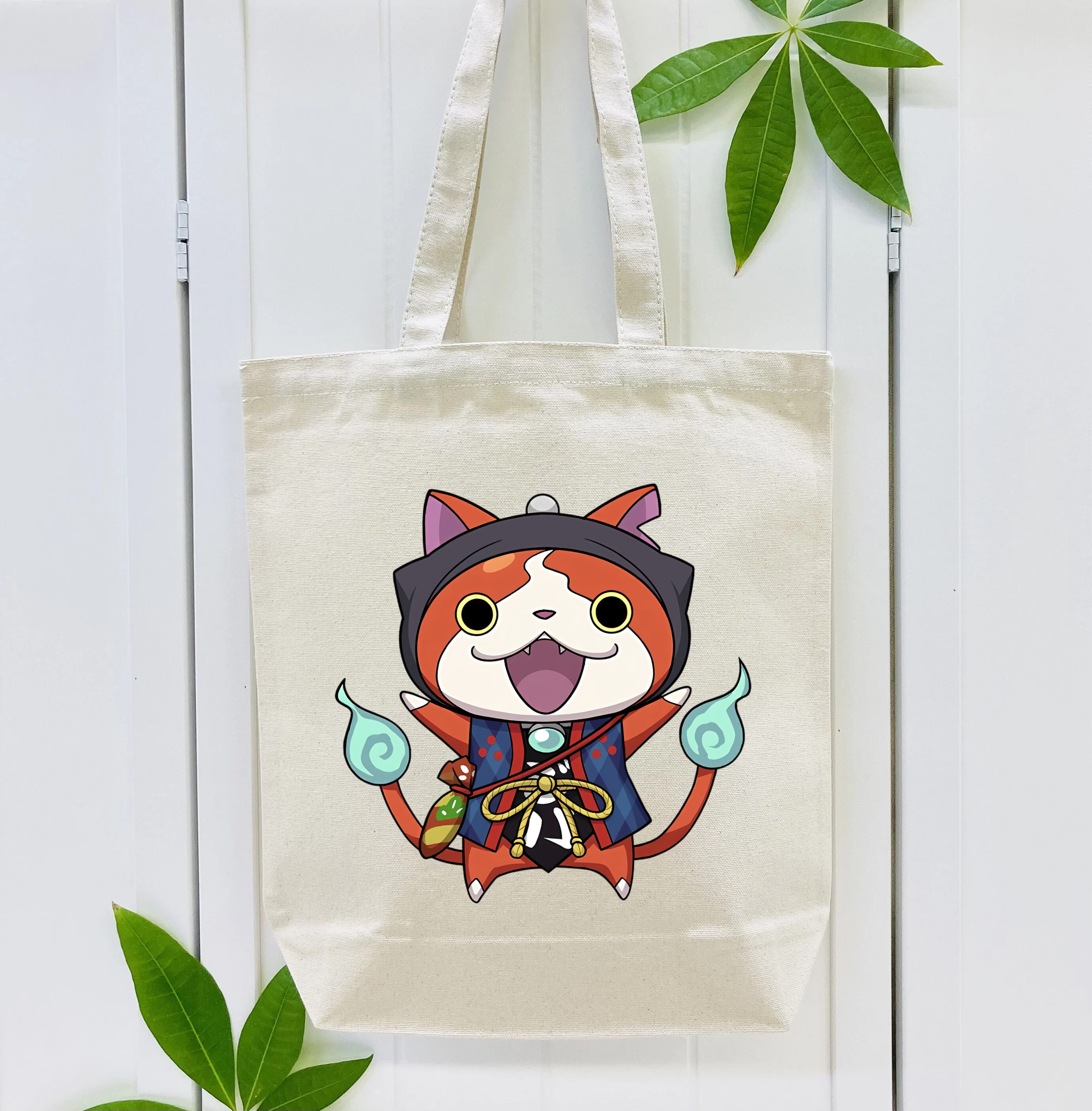 妖怪ウォッチ Yo-kai Watch 縦型キャンバス生地手提げバッグ　トートバッグ
