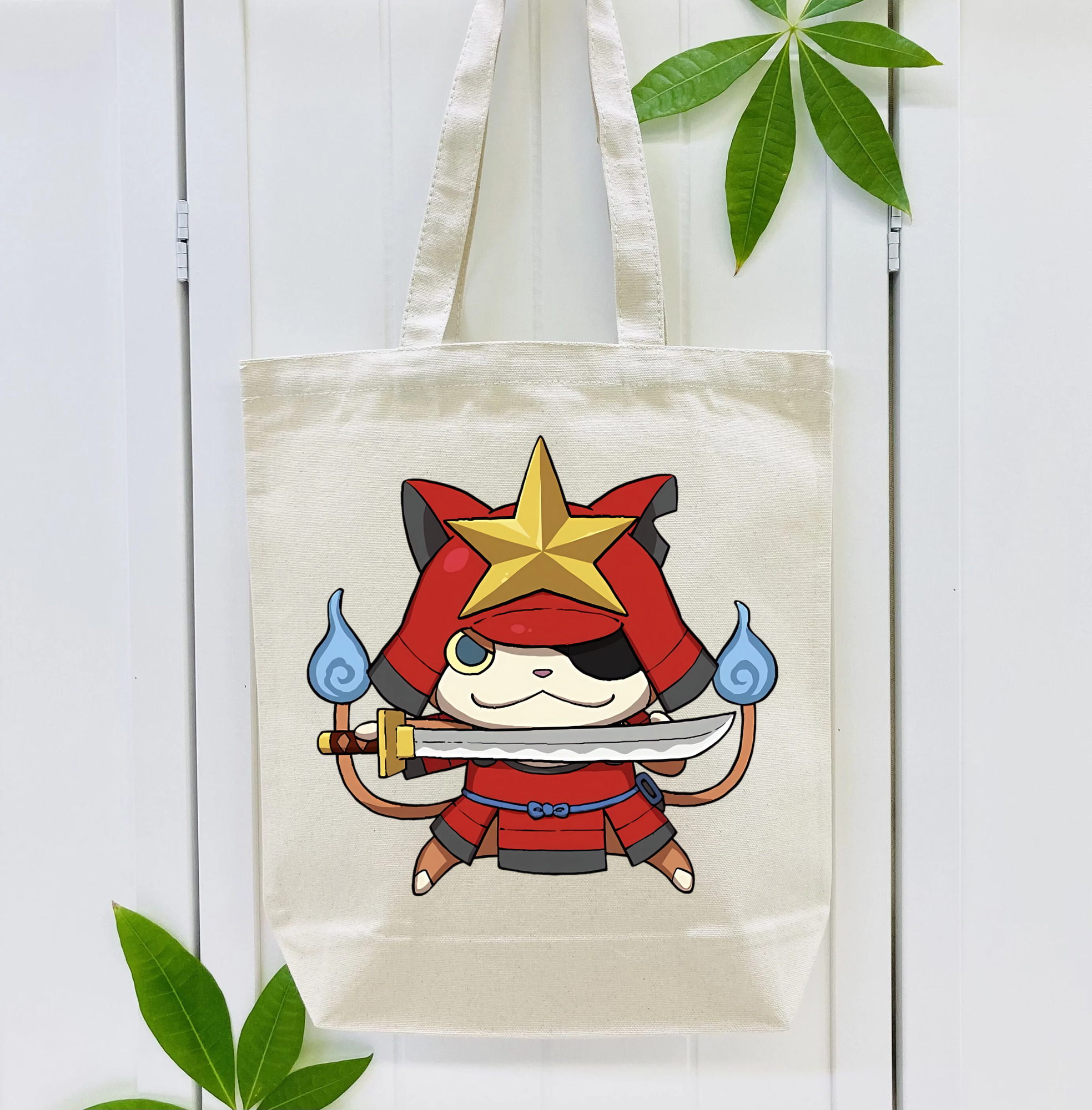 妖怪ウォッチ Yo-kai Watch 縦型キャンバス生地手提げバッグ　トートバッグ