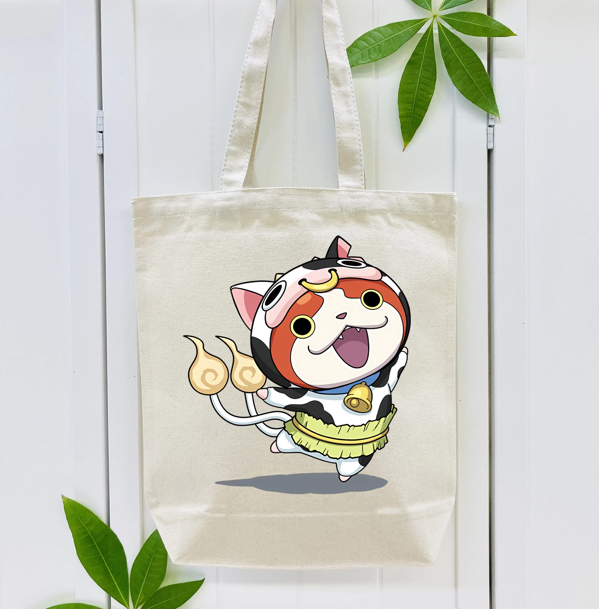 妖怪ウォッチ Yo-kai Watch 縦型キャンバス生地手提げバッグ　トートバッグ