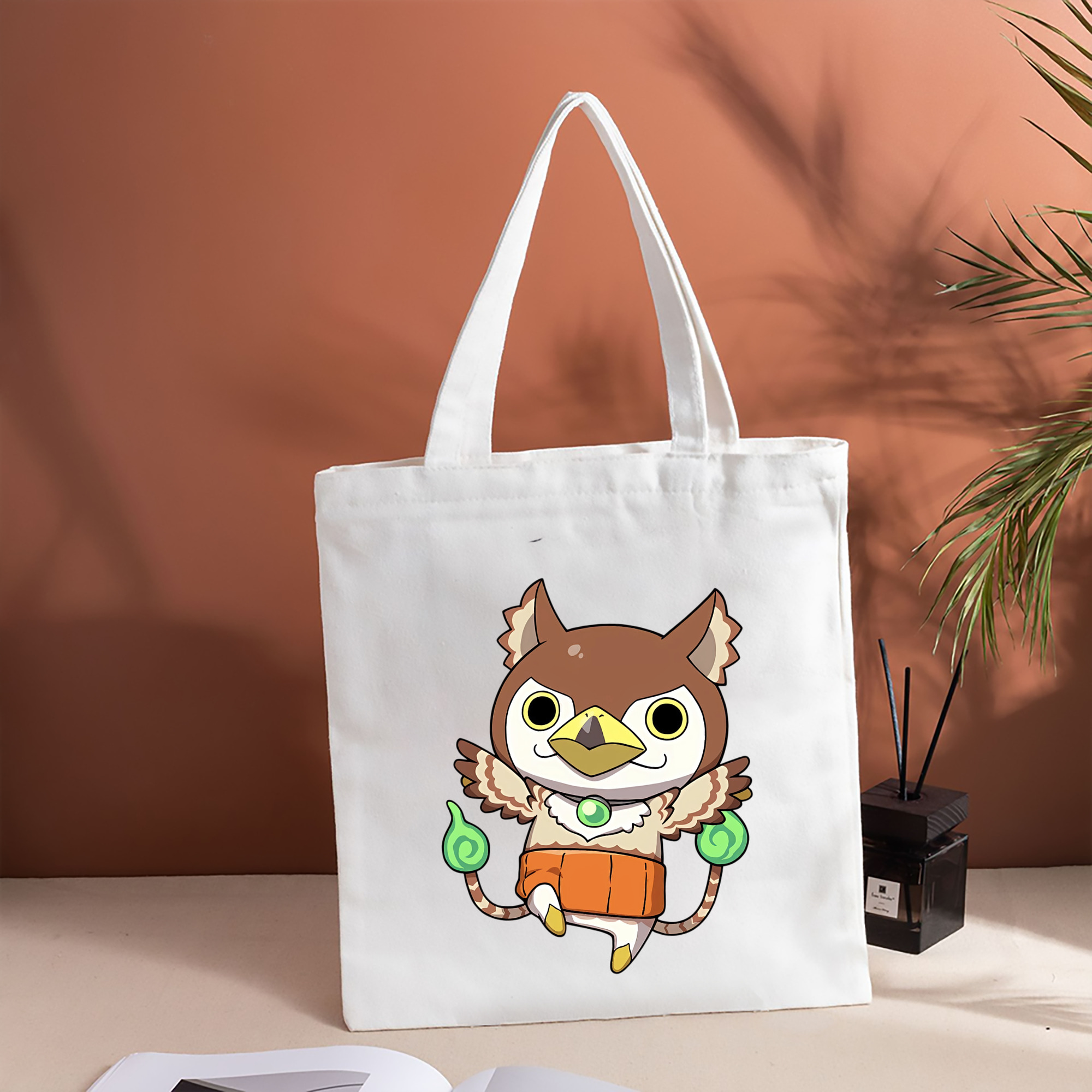 妖怪ウォッチ Yo-kai Watch 縦型キャンバス生地手提げバッグ　トートバッグ