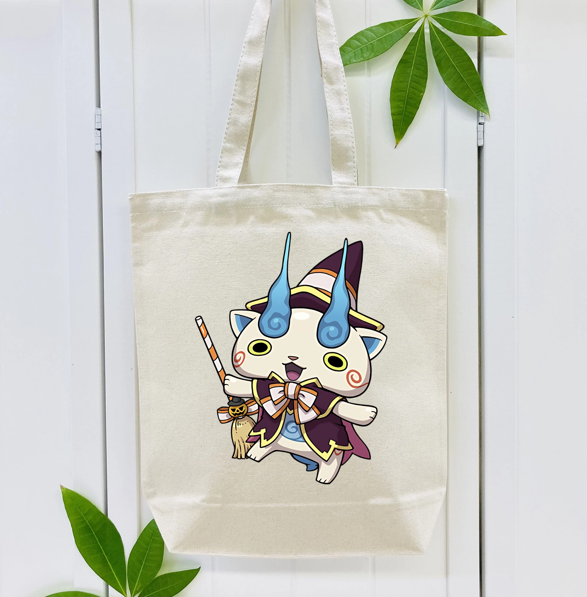 妖怪ウォッチ Yo-kai Watch 縦型キャンバス生地手提げバッグ　トートバッグ