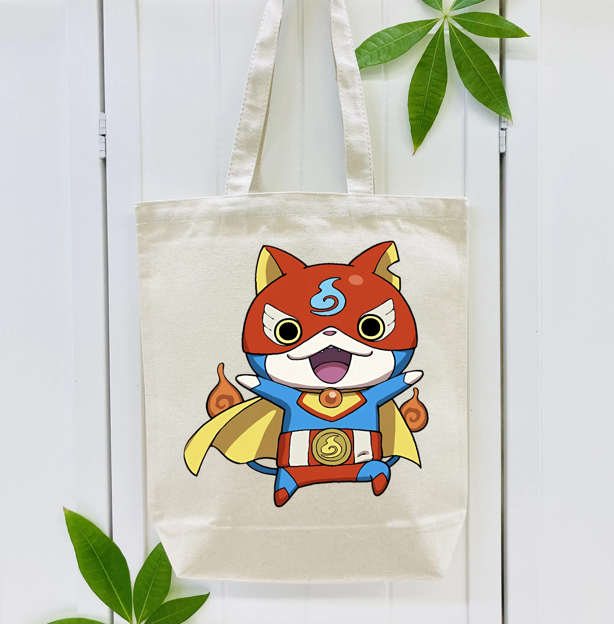 妖怪ウォッチ Yo-kai Watch 縦型キャンバス生地手提げバッグ　トートバッグ