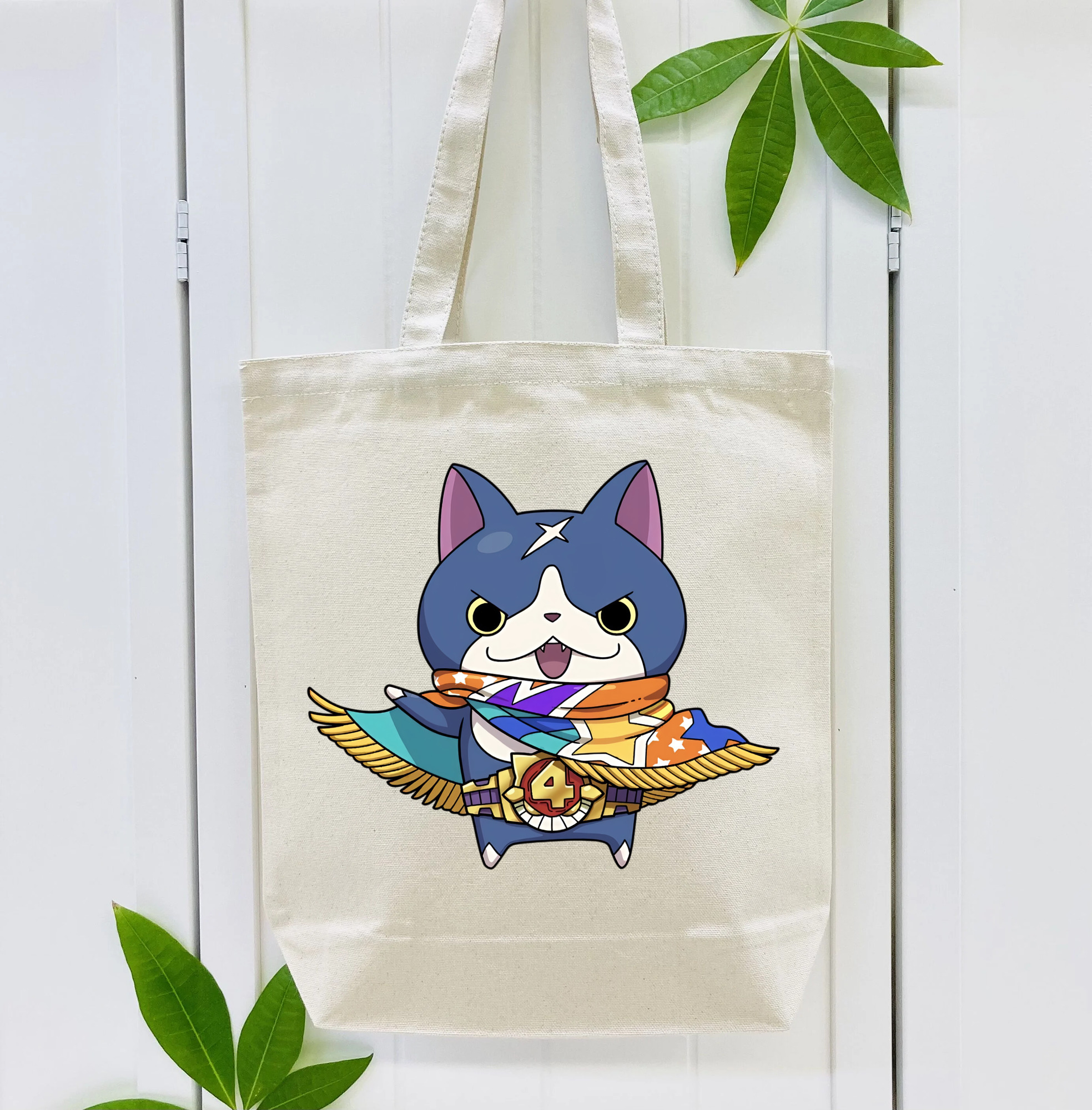 妖怪ウォッチ Yo-kai Watch 縦型キャンバス生地手提げバッグ　トートバッグ