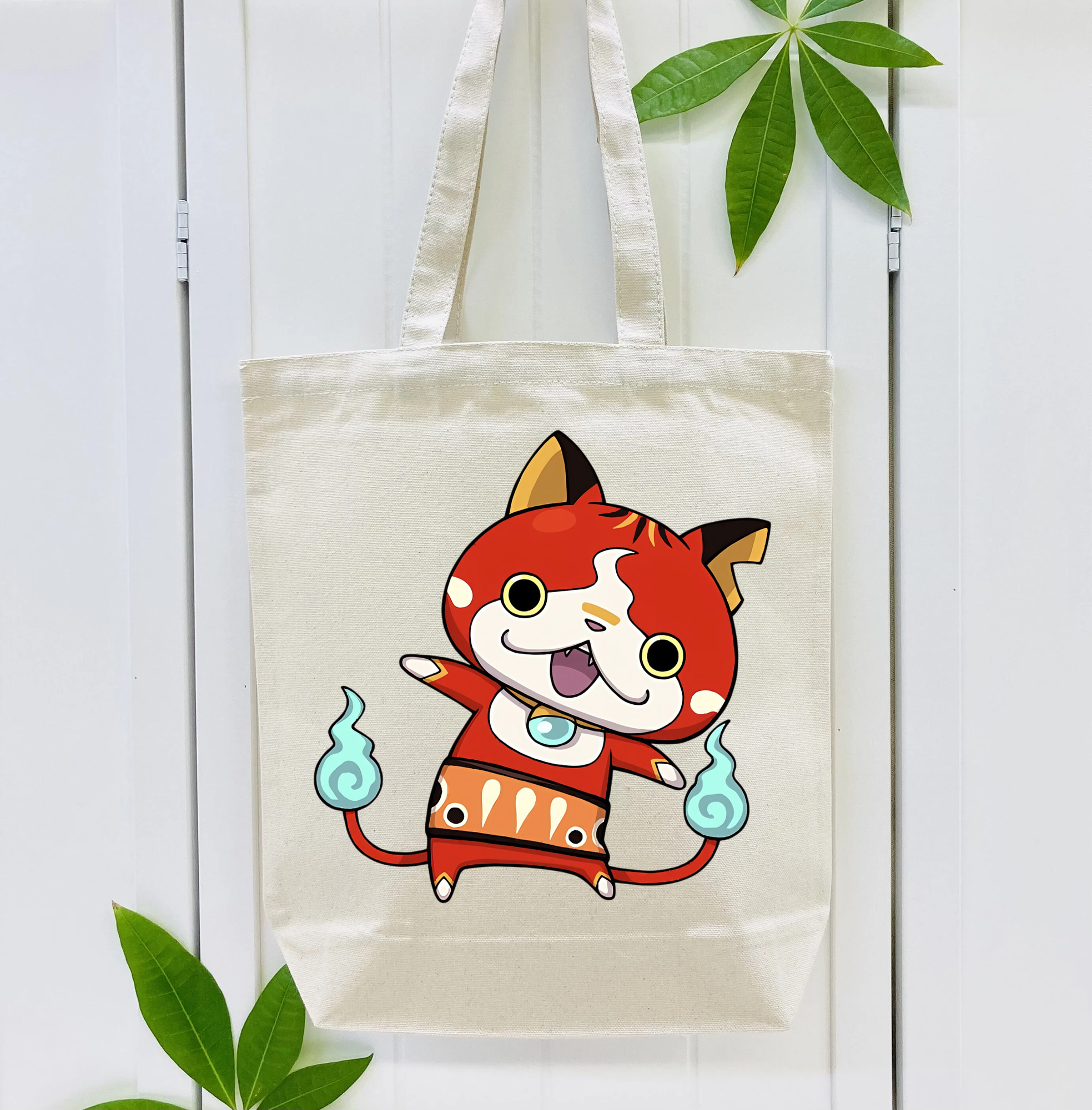 妖怪ウォッチ Yo-kai Watch 縦型キャンバス生地手提げバッグ　トートバッグ