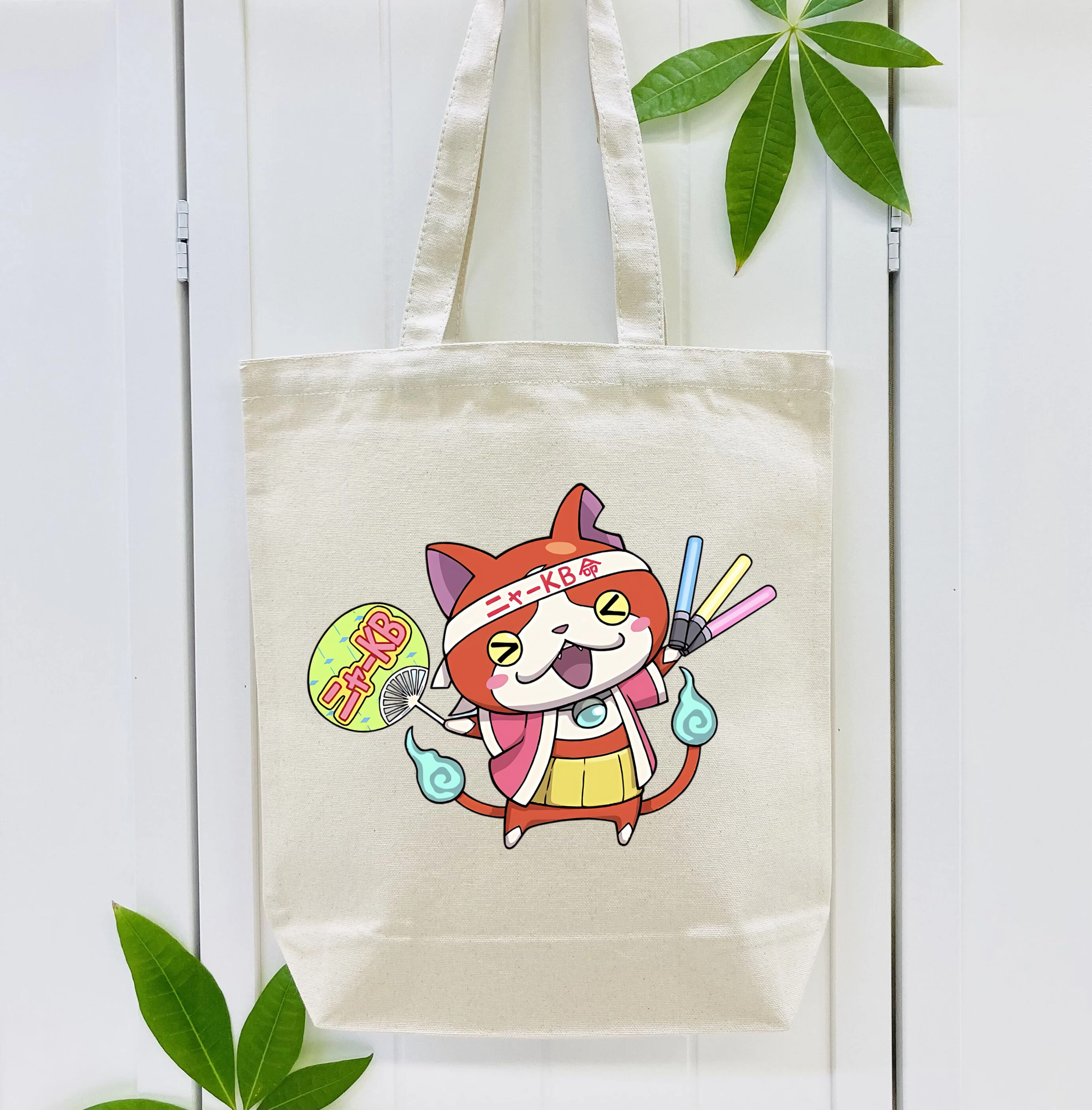 妖怪ウォッチ Yo-kai Watch 縦型キャンバス生地手提げバッグ　トートバッグ