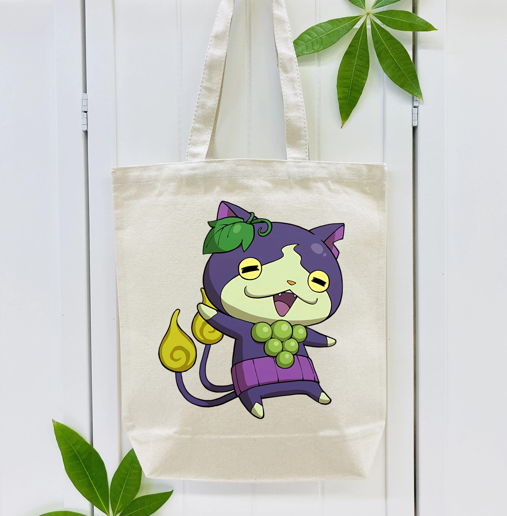 妖怪ウォッチ Yo-kai Watch 縦型キャンバス生地手提げバッグ　トートバッグ
