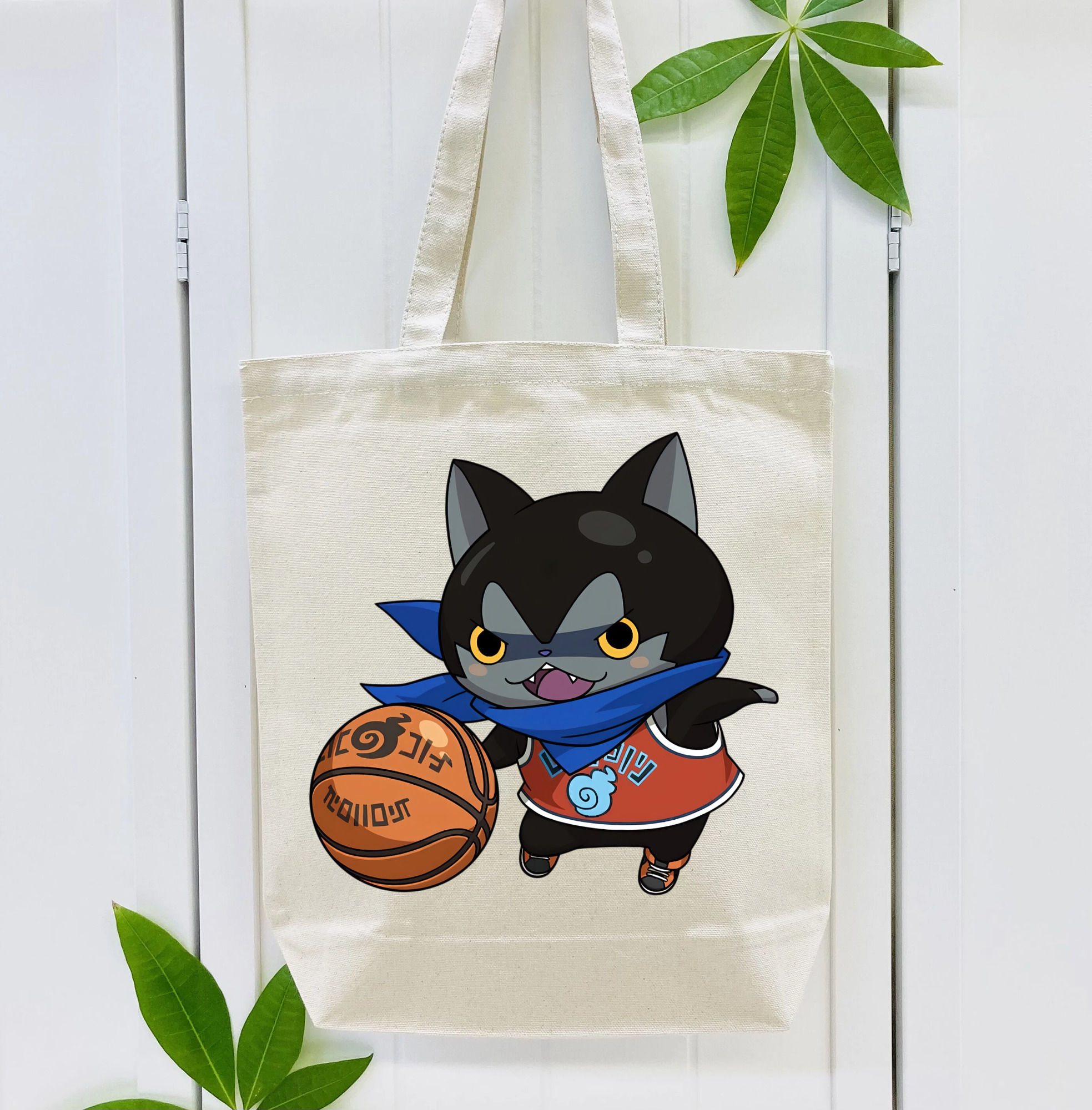妖怪ウォッチ Yo-kai Watch 縦型キャンバス生地手提げバッグ　トートバッグ