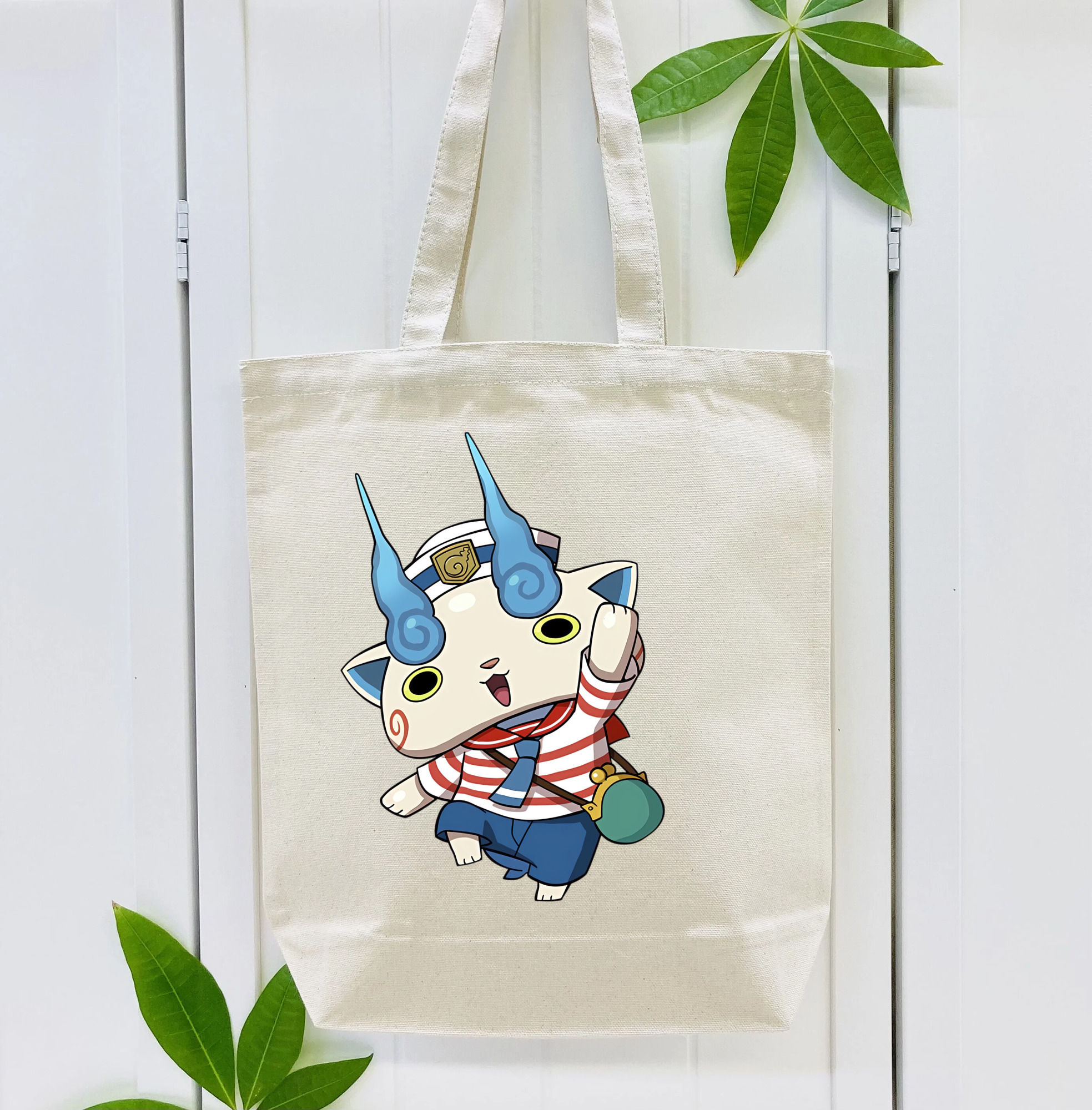 妖怪ウォッチ Yo-kai Watch 縦型キャンバス生地手提げバッグ　トートバッグ