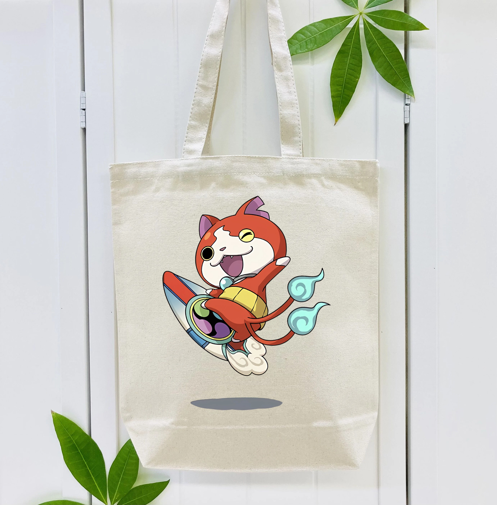 妖怪ウォッチ Yo-kai Watch 縦型キャンバス生地手提げバッグ　トートバッグ