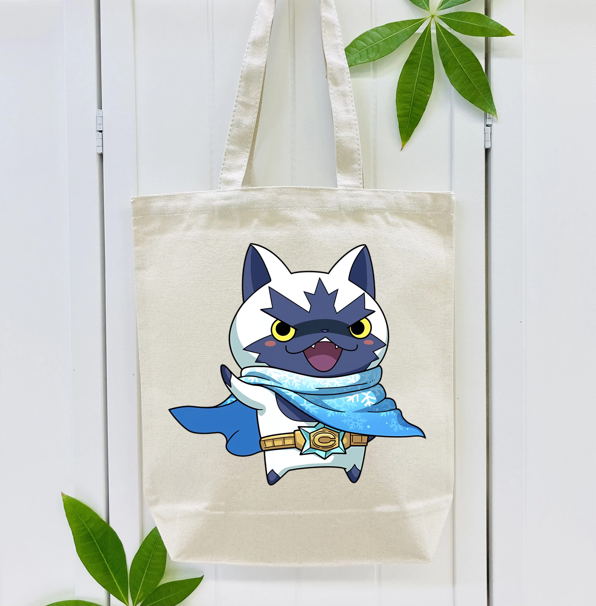 妖怪ウォッチ Yo-kai Watch 縦型キャンバス生地手提げバッグ　トートバッグ