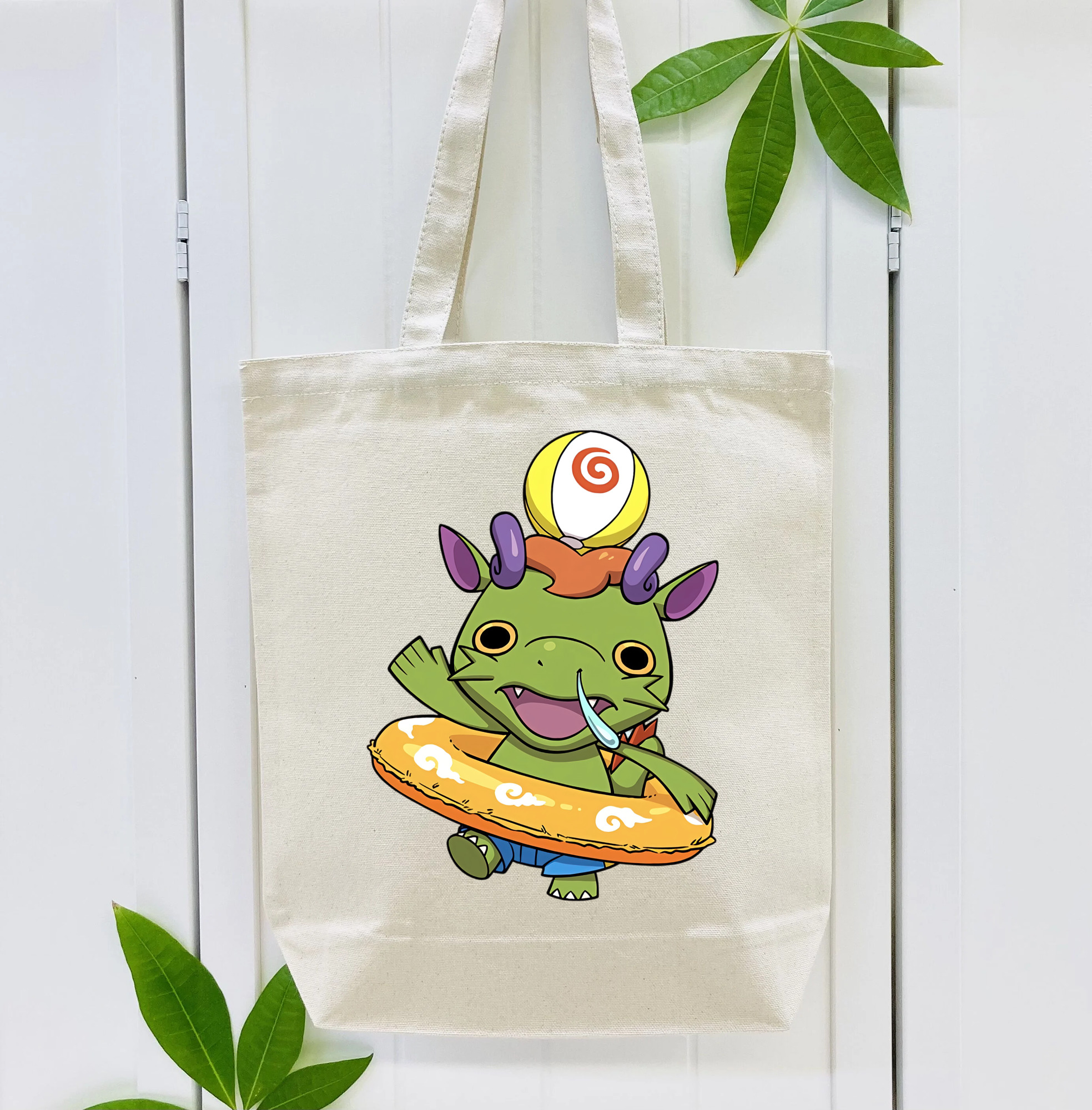 妖怪ウォッチ Yo-kai Watch 縦型キャンバス生地手提げバッグ　トートバッグ