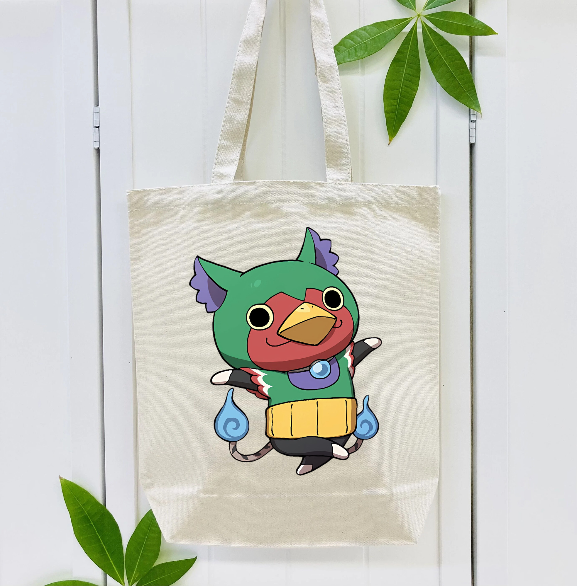妖怪ウォッチ Yo-kai Watch 縦型キャンバス生地手提げバッグ　トートバッグ