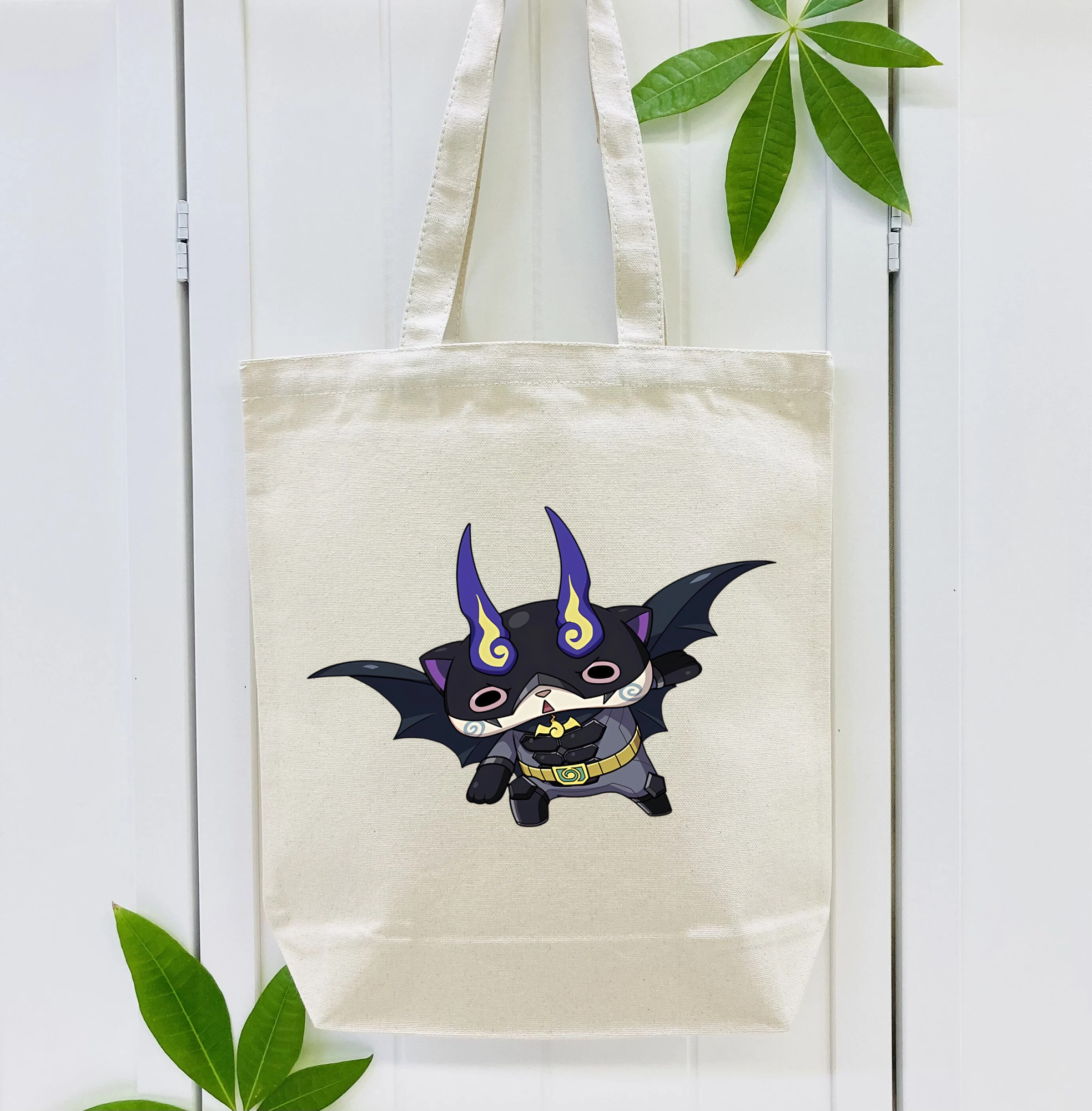 妖怪ウォッチ Yo-kai Watch 縦型キャンバス生地手提げバッグ　トートバッグ