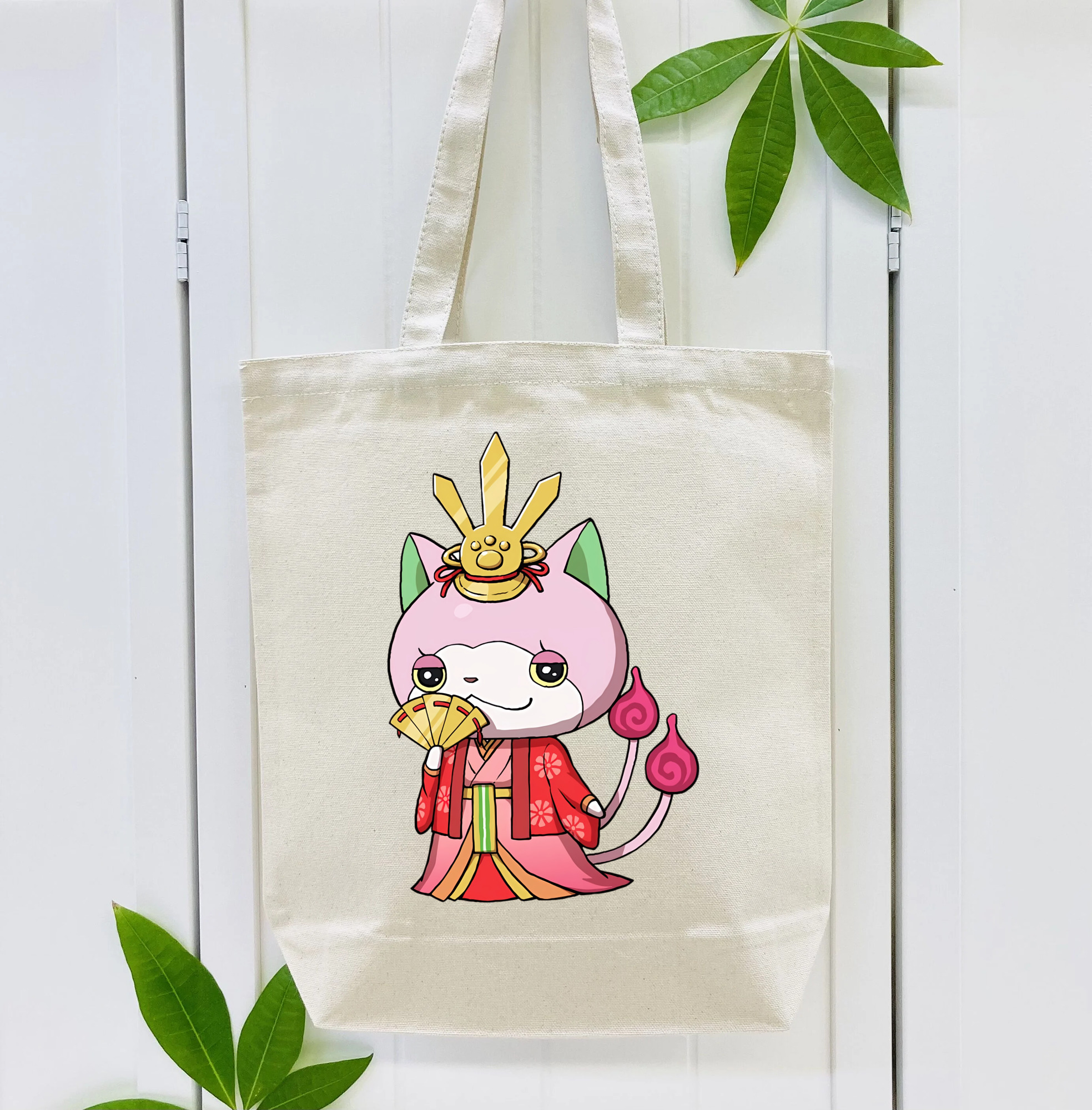 妖怪ウォッチ Yo-kai Watch 縦型キャンバス生地手提げバッグ　トートバッグ