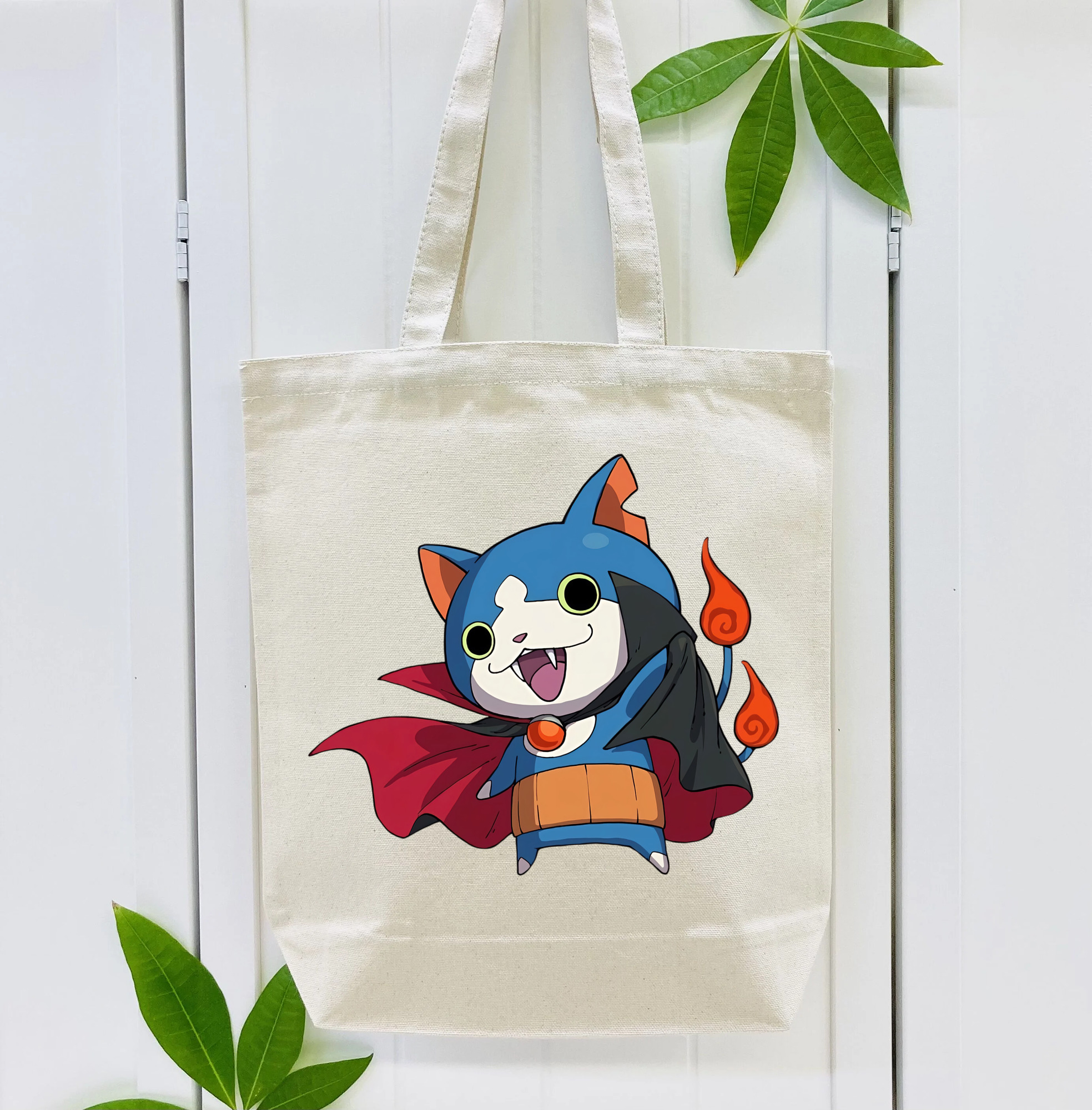 妖怪ウォッチ Yo-kai Watch 縦型キャンバス生地手提げバッグ　トートバッグ