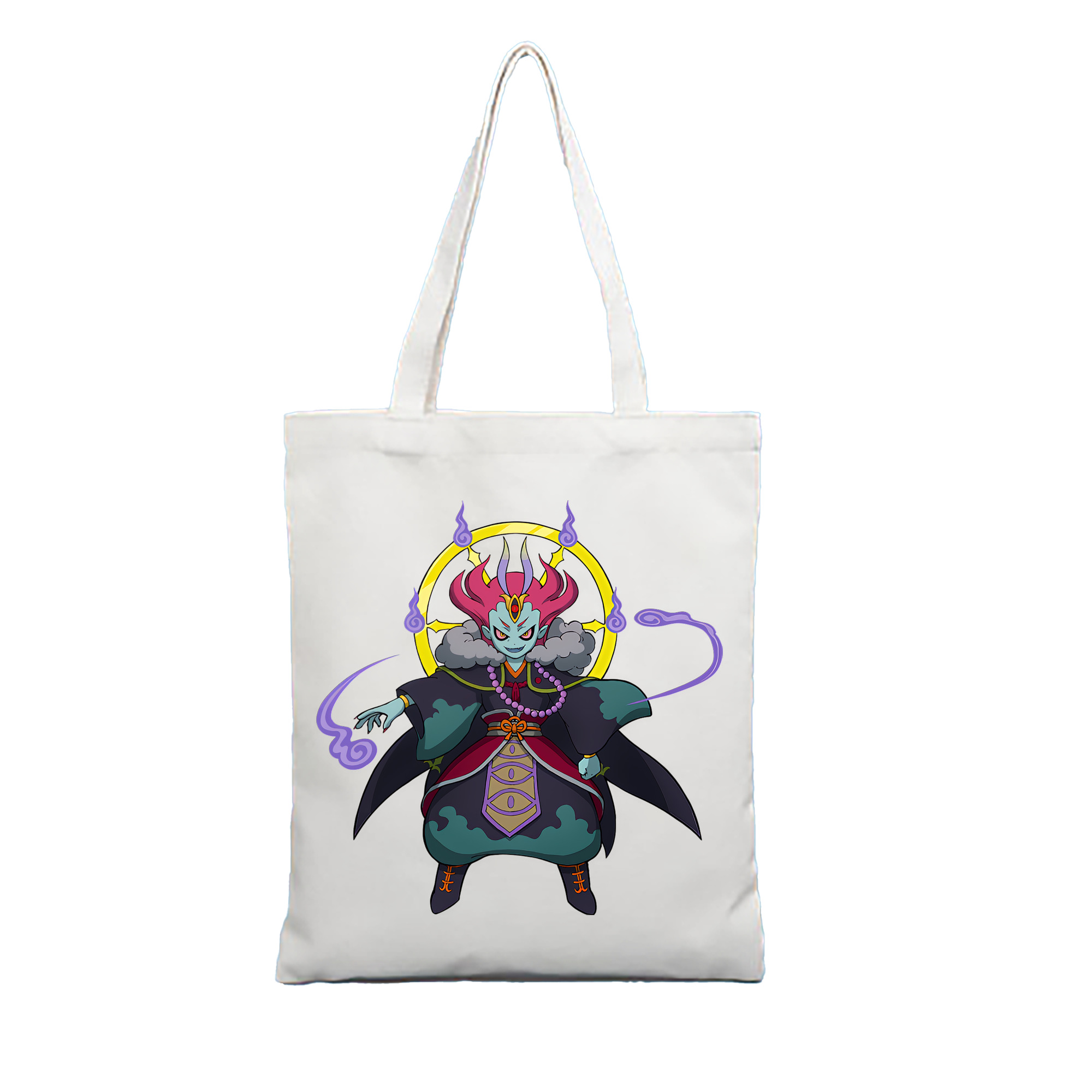 （画像用） 妖怪ウォッチ Yo-kai Watch 縦型キャンバス生地手提げバッグ　トートバッグ