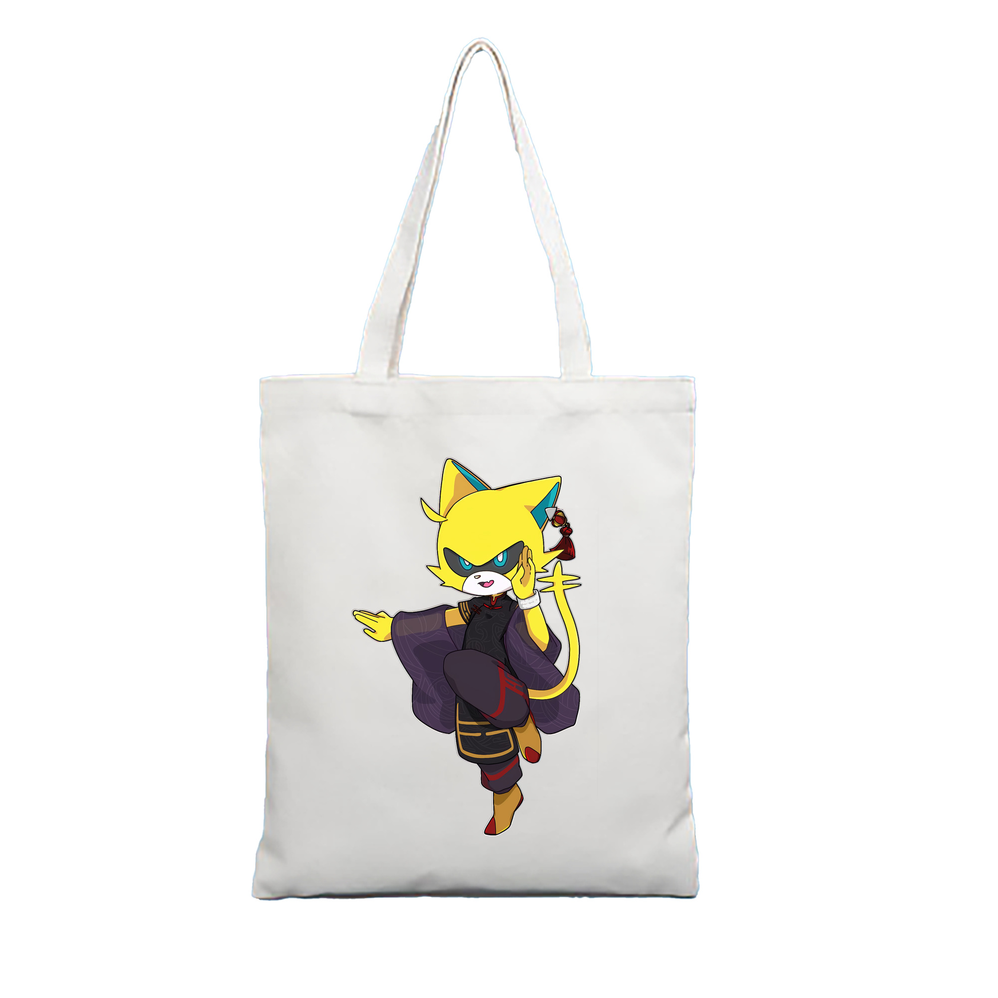 （画像用） 妖怪ウォッチ Yo-kai Watch 縦型キャンバス生地手提げバッグ　トートバッグ