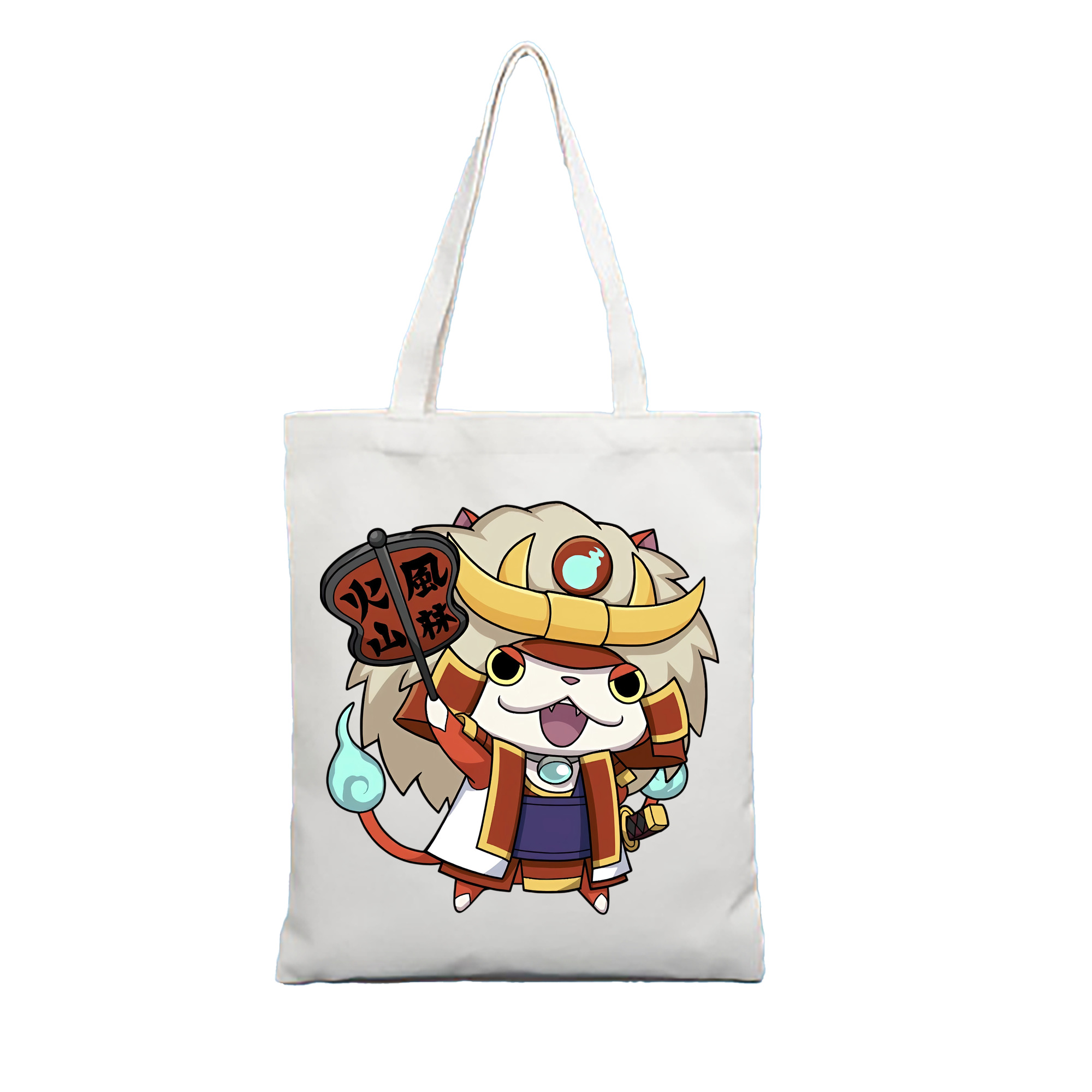 （画像用） 妖怪ウォッチ Yo-kai Watch 縦型キャンバス生地手提げバッグ　トートバッグ