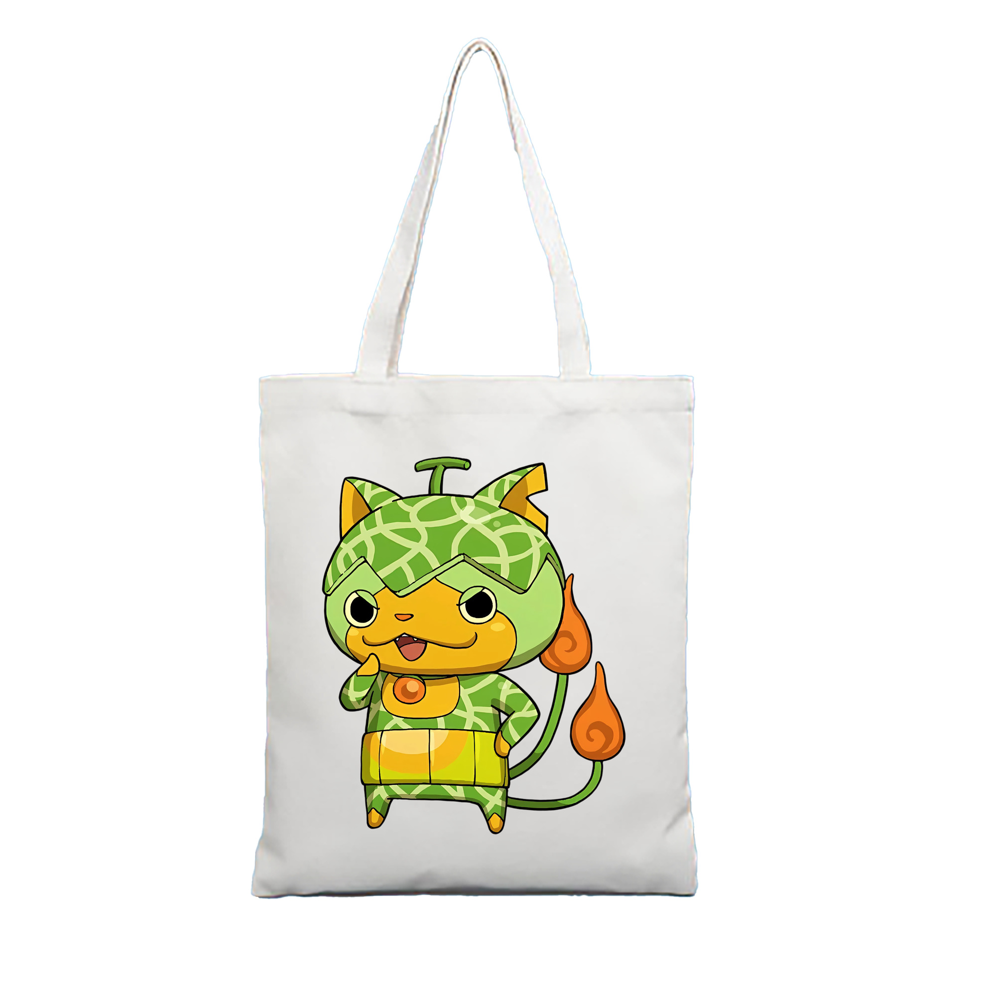 （画像用） 妖怪ウォッチ Yo-kai Watch 縦型キャンバス生地手提げバッグ　トートバッグ