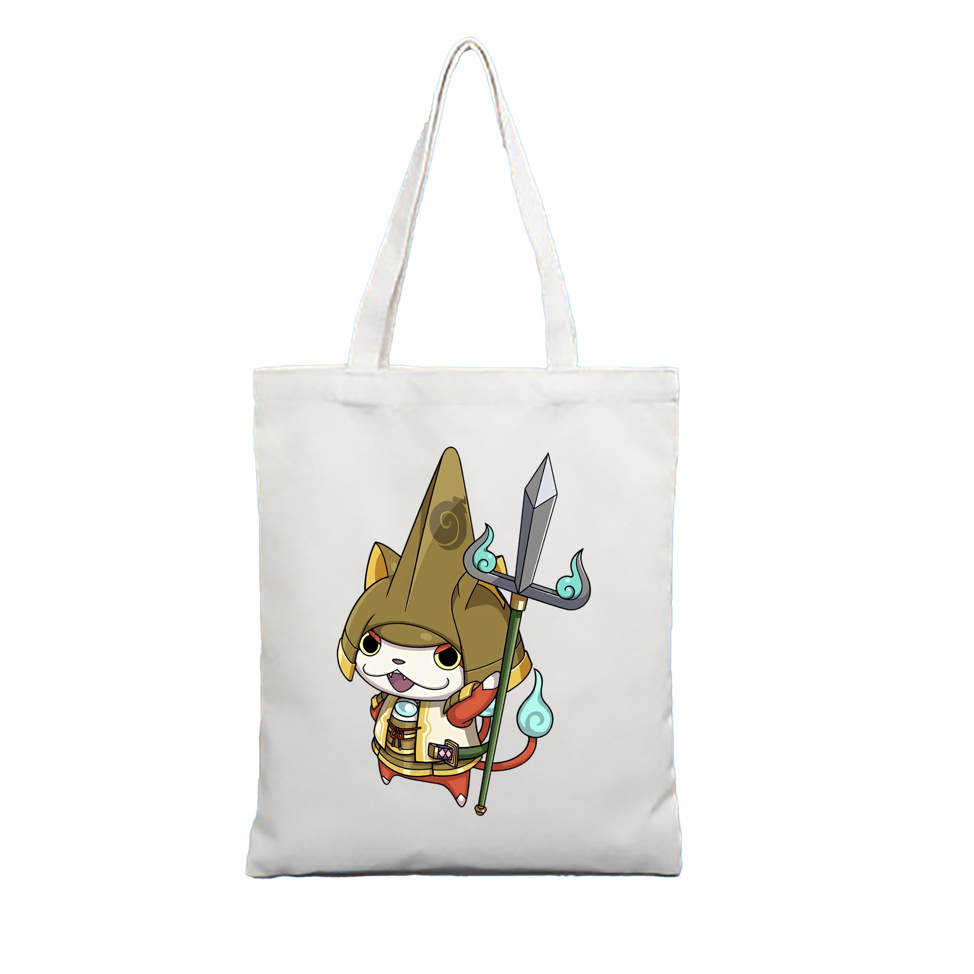 （画像用） 妖怪ウォッチ Yo-kai Watch 縦型キャンバス生地手提げバッグ　トートバッグ