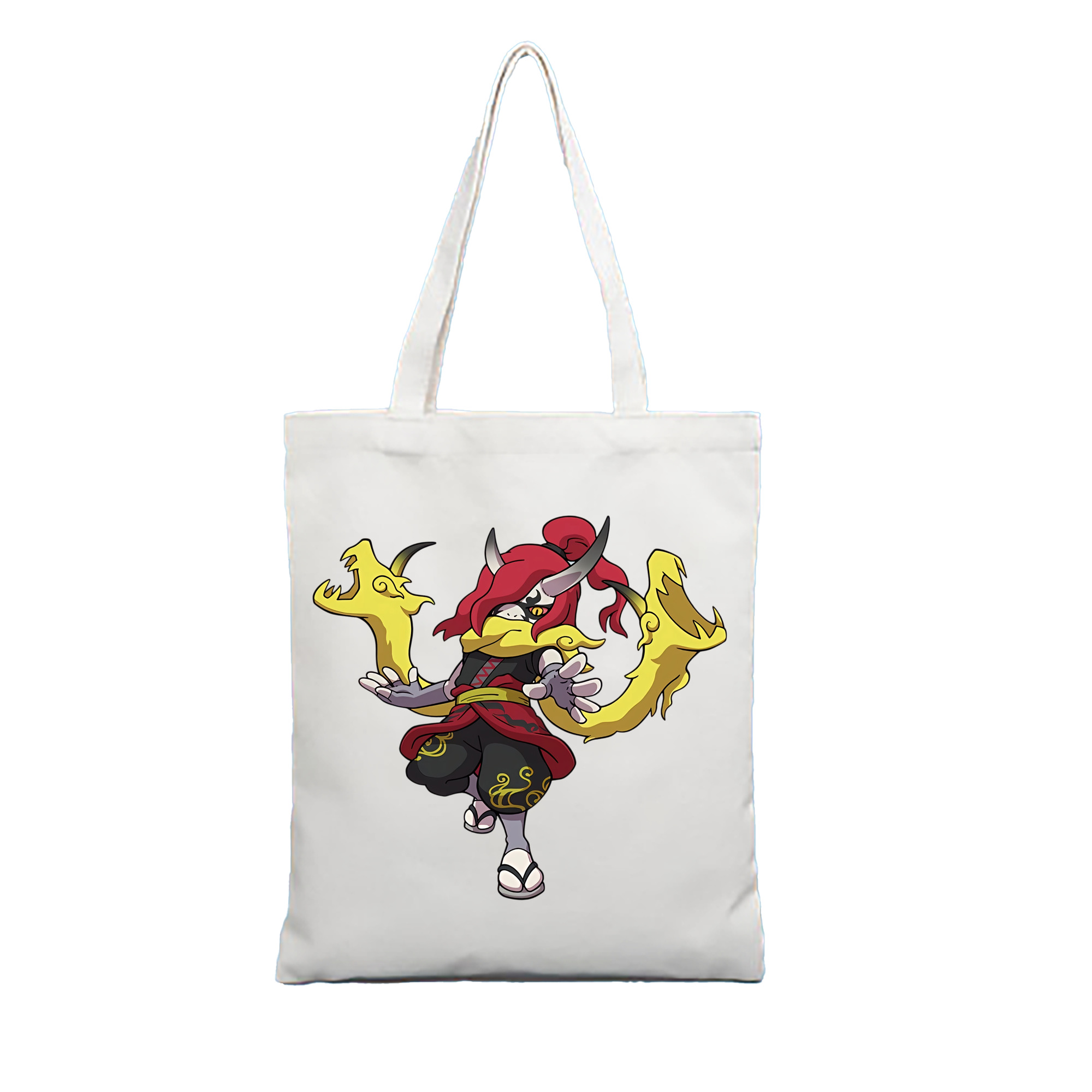 （画像用） 妖怪ウォッチ Yo-kai Watch 縦型キャンバス生地手提げバッグ　トートバッグ