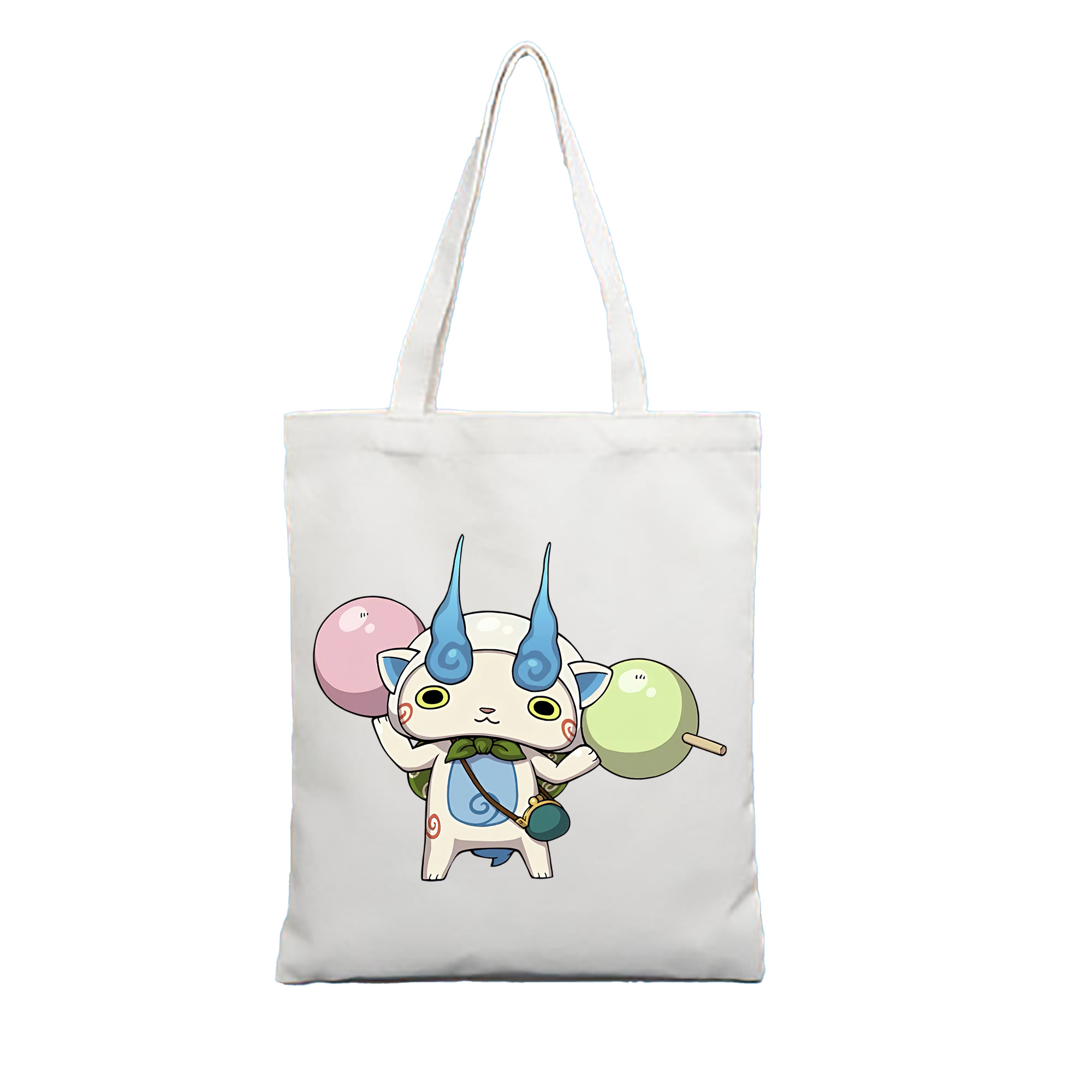 （画像用） 妖怪ウォッチ Yo-kai Watch 縦型キャンバス生地手提げバッグ　トートバッグ