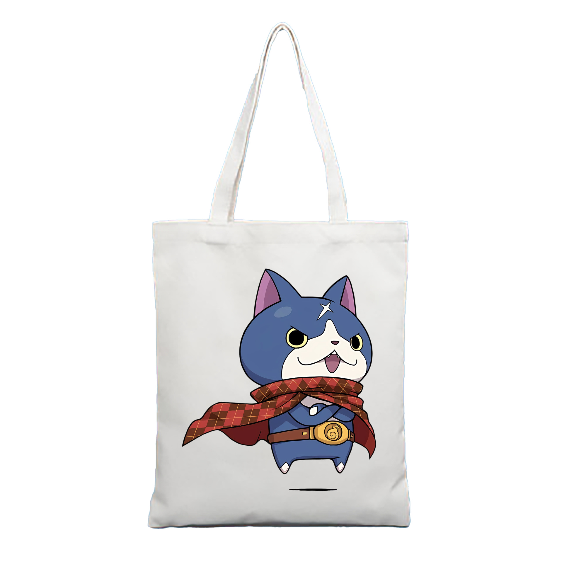 （画像用） 妖怪ウォッチ Yo-kai Watch 縦型キャンバス生地手提げバッグ　トートバッグ