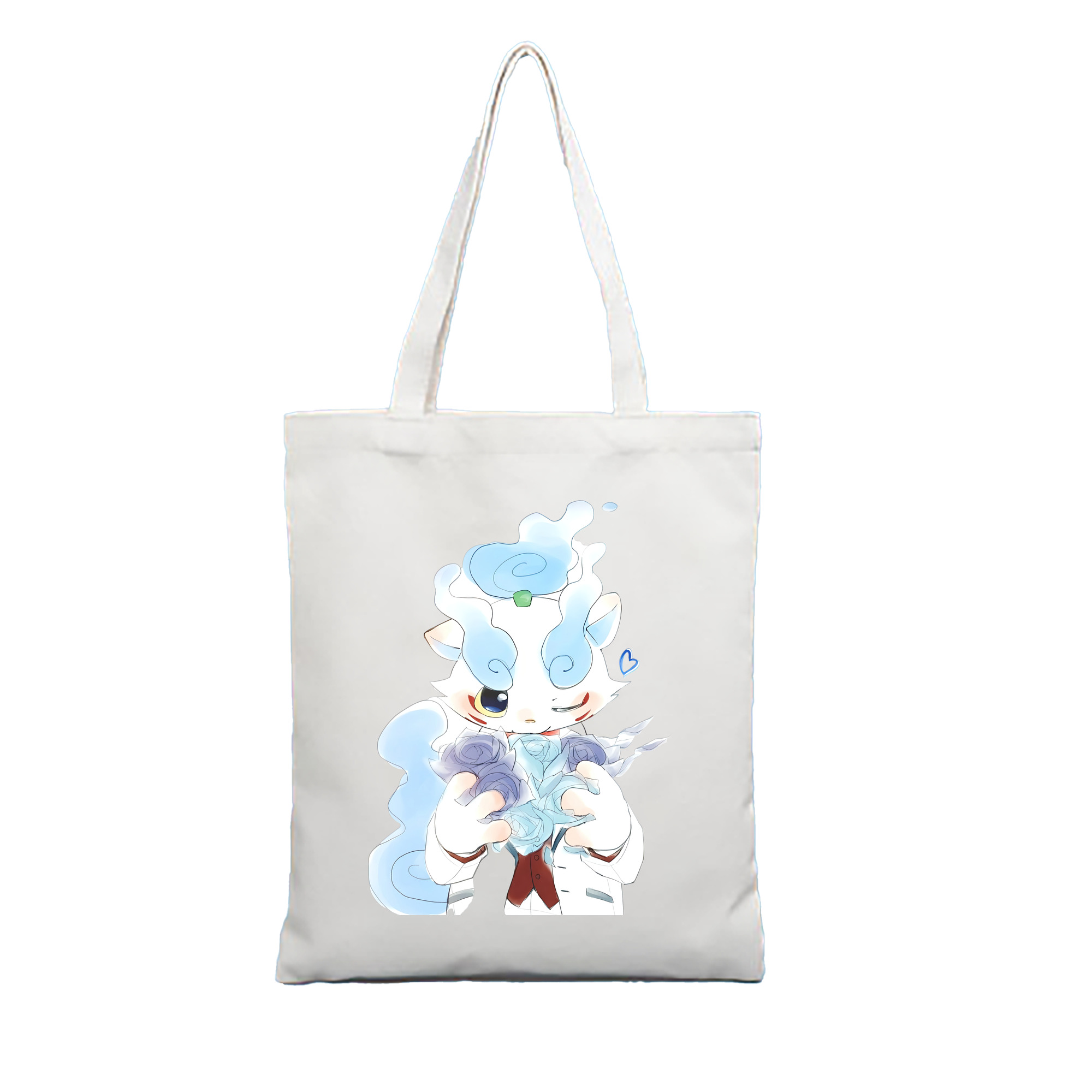 （画像用） 妖怪ウォッチ Yo-kai Watch 縦型キャンバス生地手提げバッグ　トートバッグ