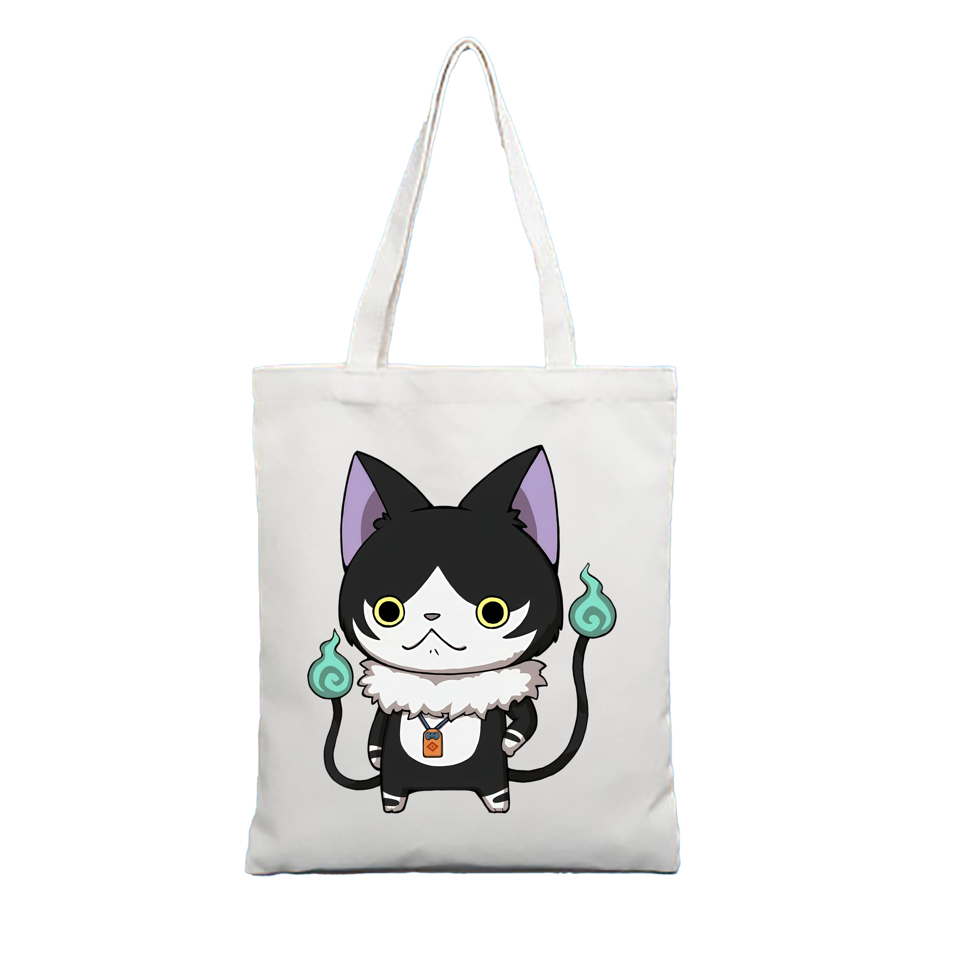 （画像用） 妖怪ウォッチ Yo-kai Watch 縦型キャンバス生地手提げバッグ　トートバッグ