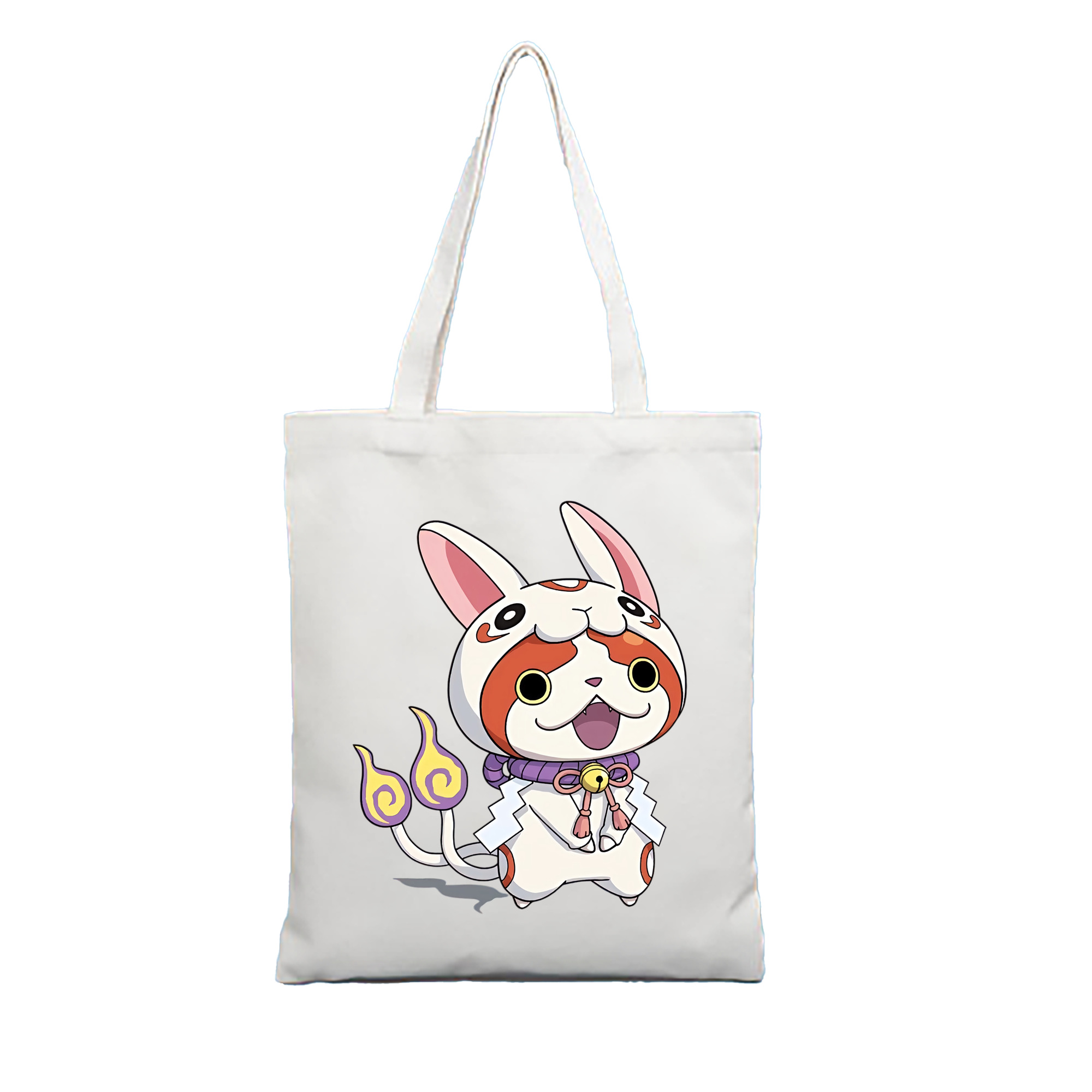 （画像用） 妖怪ウォッチ Yo-kai Watch 縦型キャンバス生地手提げバッグ　トートバッグ