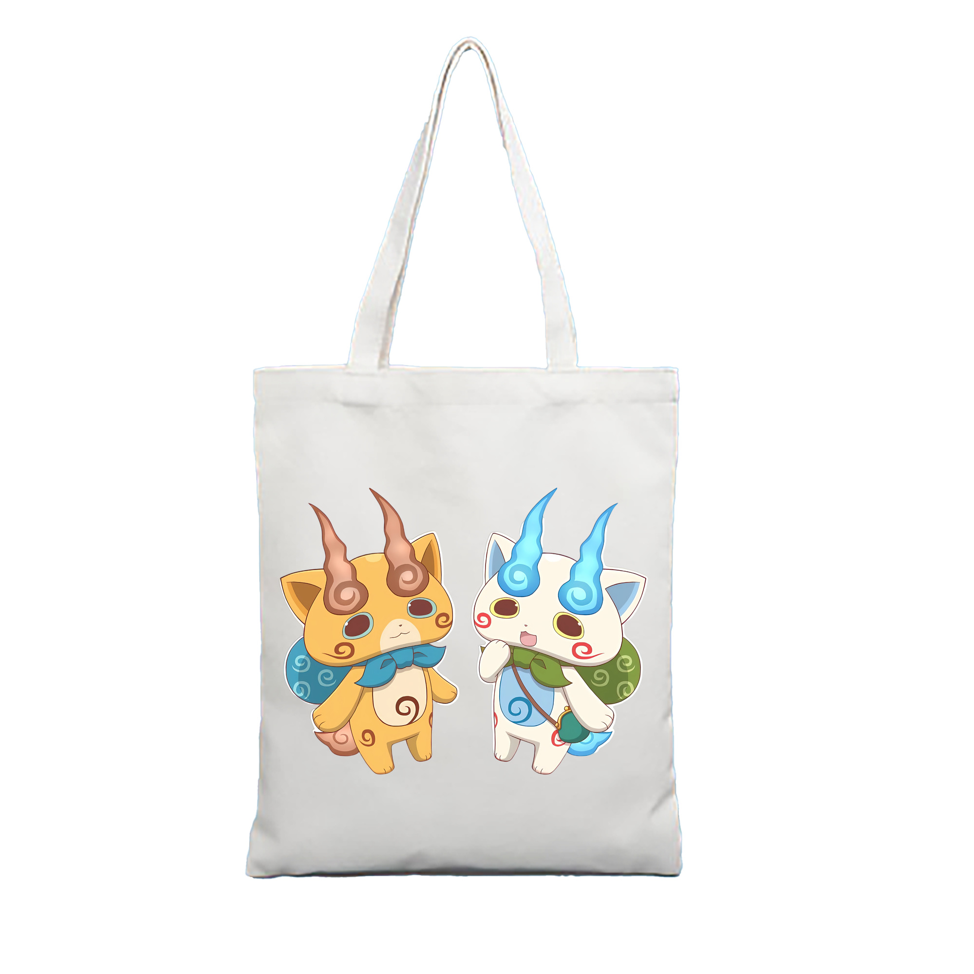 （画像用） 妖怪ウォッチ Yo-kai Watch 縦型キャンバス生地手提げバッグ　トートバッグ