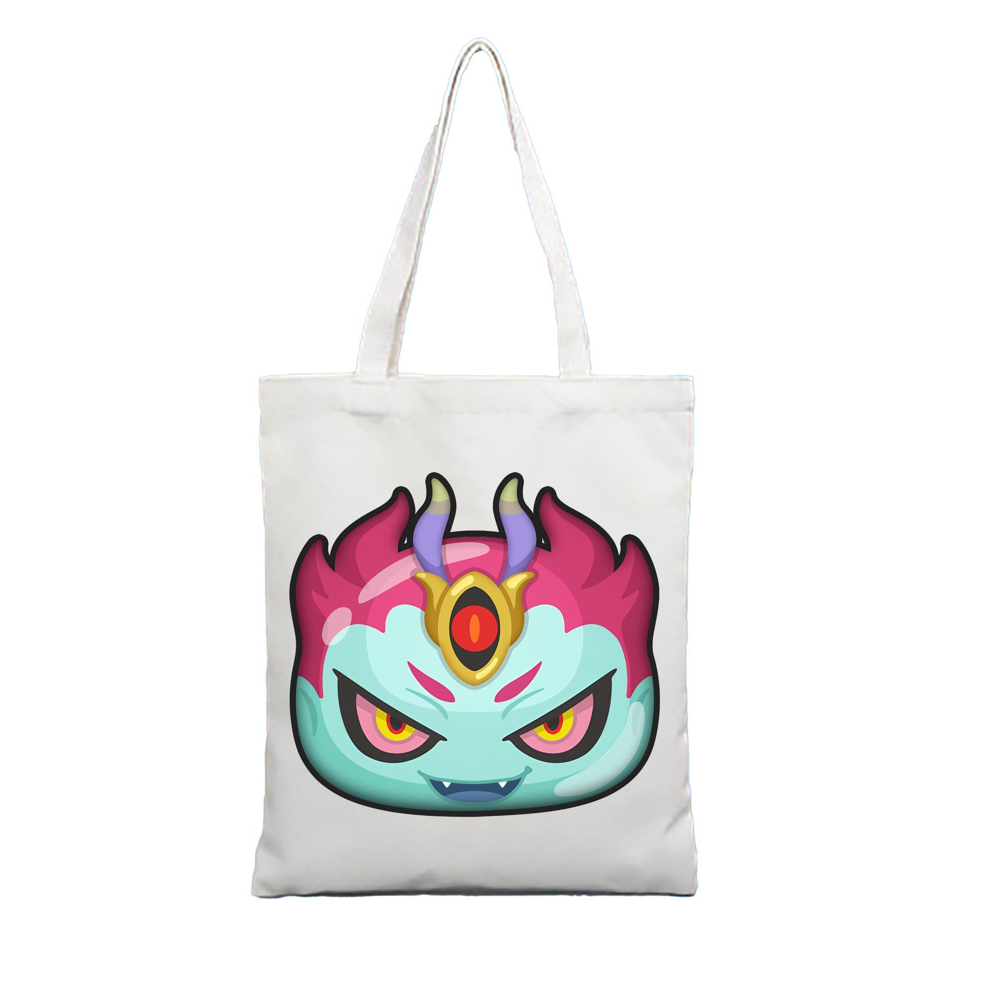（画像用） 妖怪ウォッチ Yo-kai Watch 縦型キャンバス生地手提げバッグ　トートバッグ